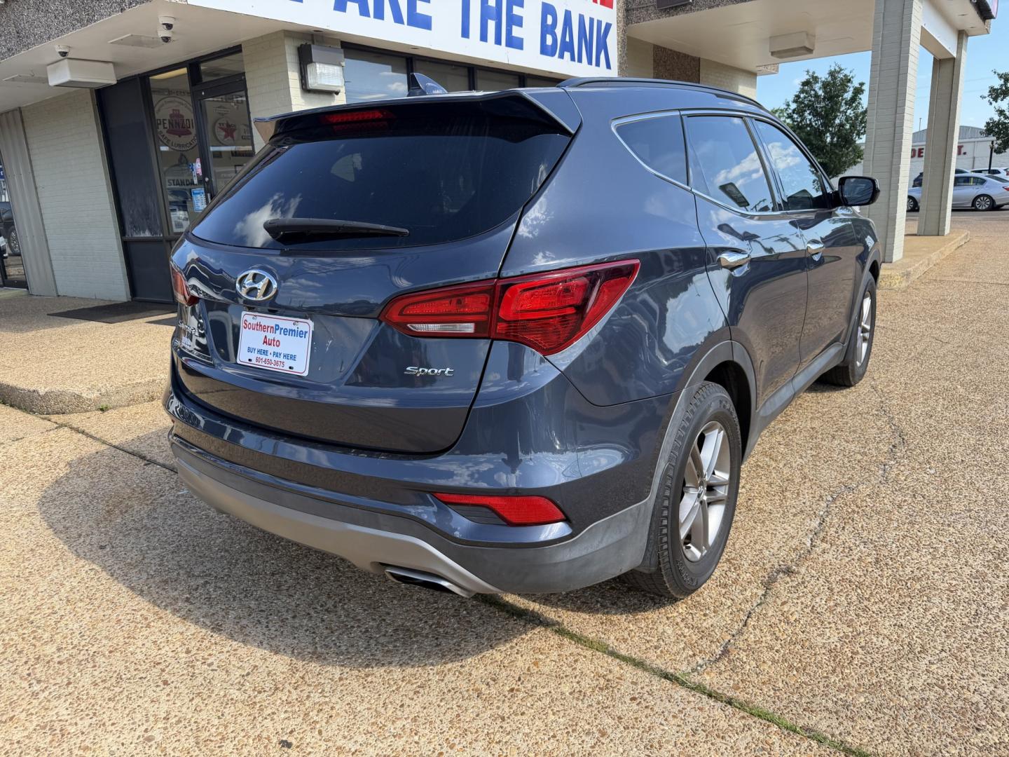 2017 BLUE HYUNDAI SANTA FE SPORT (5NMZU3LB4HH) , located at 922 W. Beacon St., Philadelphia, MS, 39350, (601) 650-3675, 32.770447, -89.127151- Photo#5