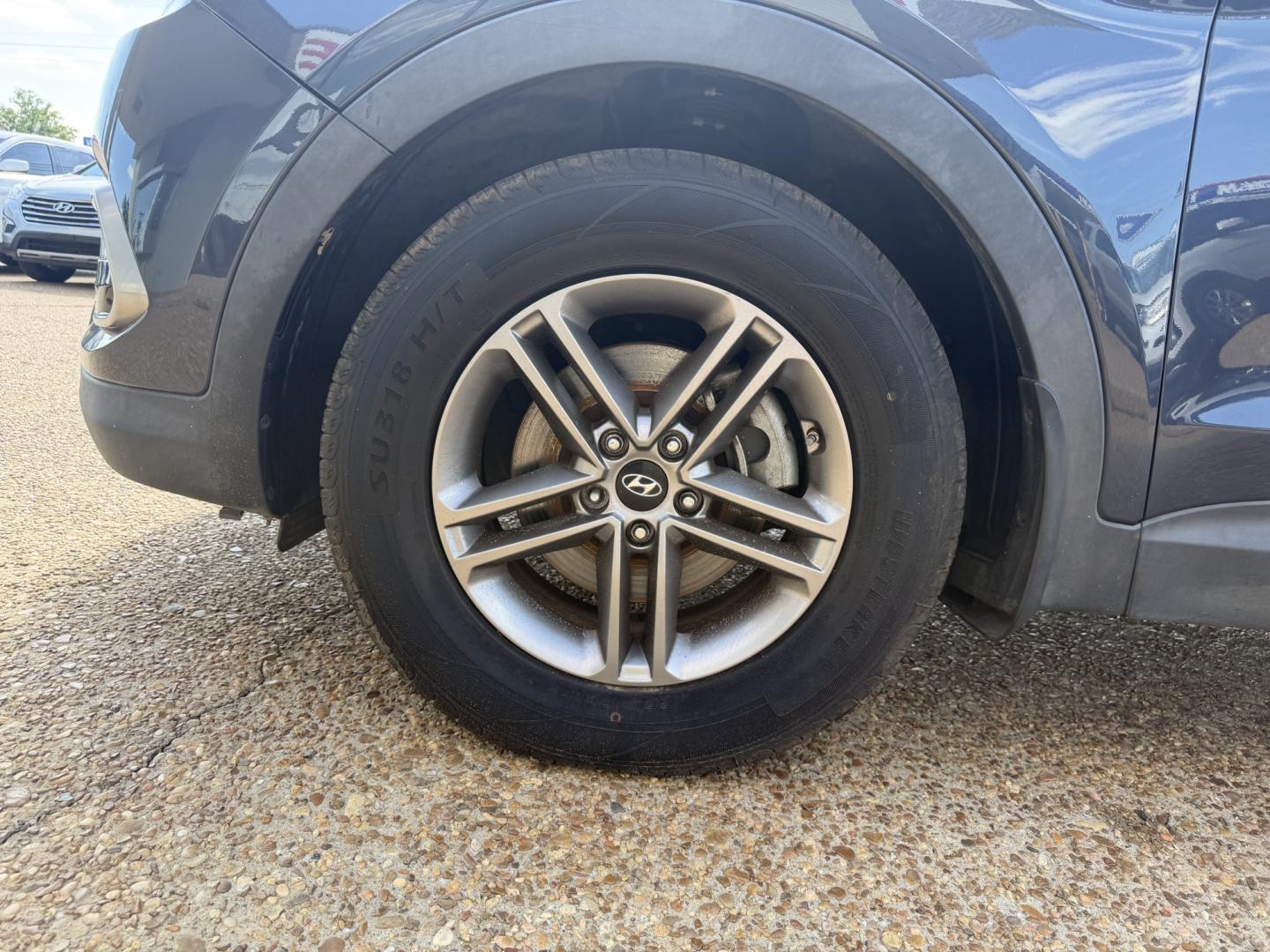 2017 BLUE HYUNDAI SANTA FE SPORT (5NMZU3LB4HH) , located at 922 W. Beacon St., Philadelphia, MS, 39350, (601) 650-3675, 32.770447, -89.127151- Photo#7