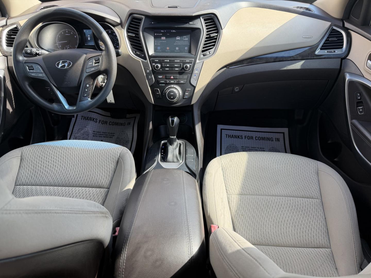 2017 BLUE HYUNDAI SANTA FE SPORT (5NMZU3LB4HH) , located at 922 W. Beacon St., Philadelphia, MS, 39350, (601) 650-3675, 32.770447, -89.127151- Photo#16