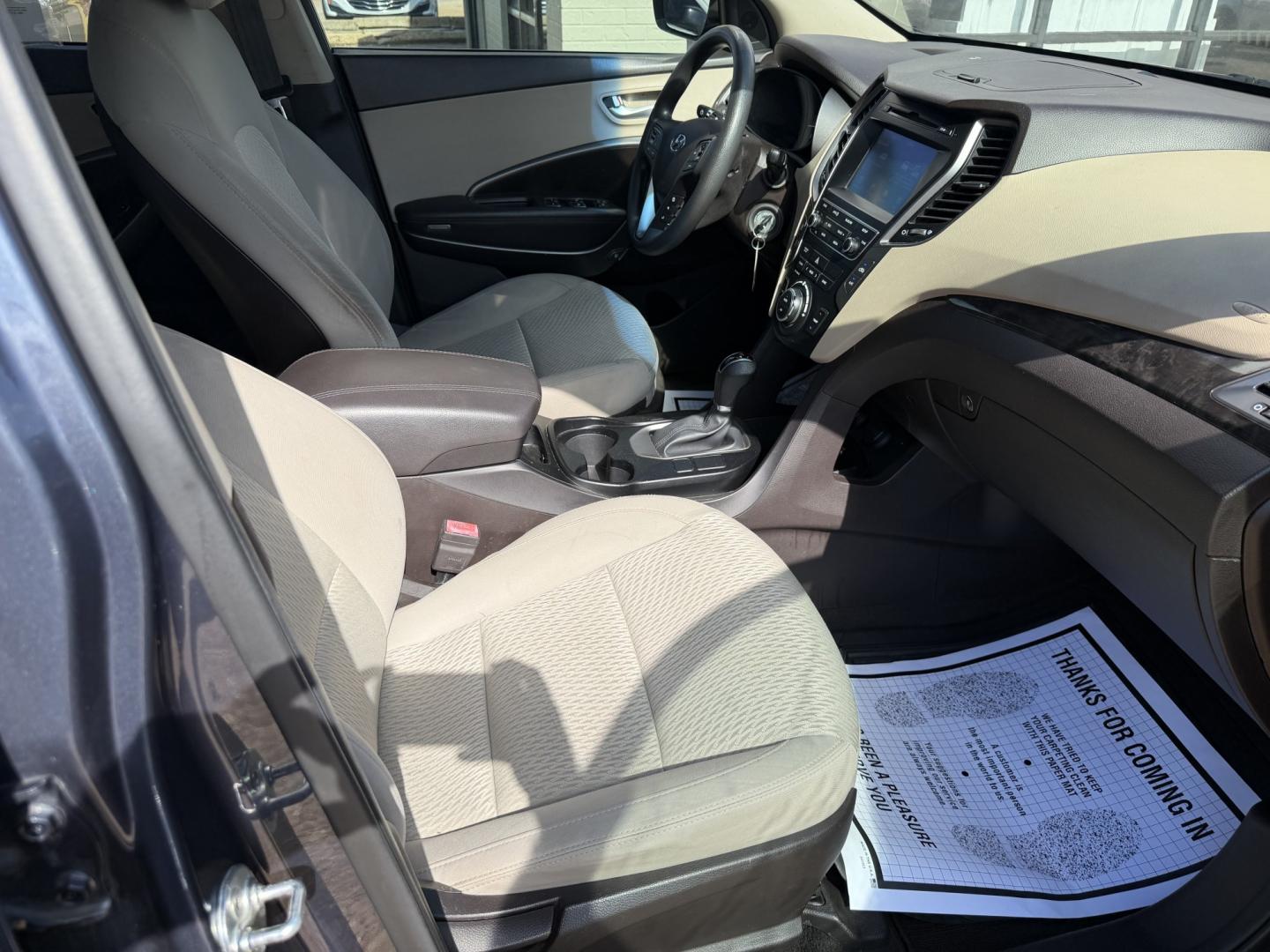 2017 BLUE HYUNDAI SANTA FE SPORT (5NMZU3LB4HH) , located at 922 W. Beacon St., Philadelphia, MS, 39350, (601) 650-3675, 32.770447, -89.127151- Photo#10