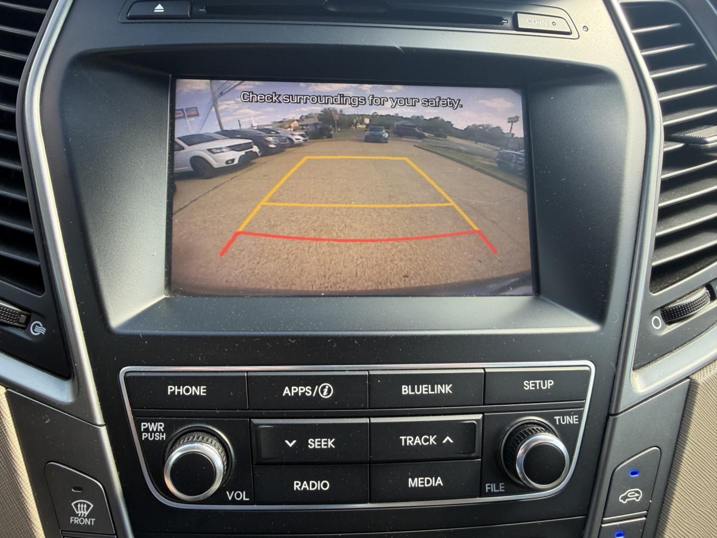 2017 BLUE HYUNDAI SANTA FE SPORT (5NMZU3LB4HH) , located at 922 W. Beacon St., Philadelphia, MS, 39350, (601) 650-3675, 32.770447, -89.127151- Photo#18