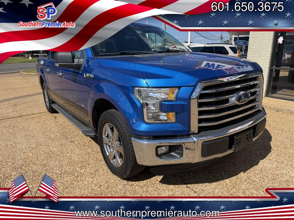 2015 BLUE FORD F-150 XLT (1FTEW1CPXFK) , located at 922 W. Beacon St., Philadelphia, MS, 39350, (601) 650-3675, 32.770447, -89.127151 - Photo#0