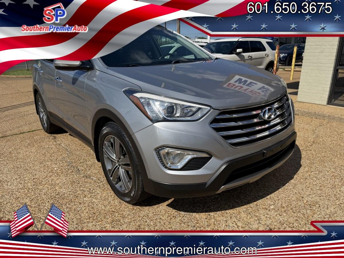 2014 SILVER HYUNDAI SANTA FE LIMITED (KM8SR4HF1EU) , located at 922 W. Beacon St., Philadelphia, MS, 39350, (601) 650-3675, 32.770447, -89.127151 - Photo#0