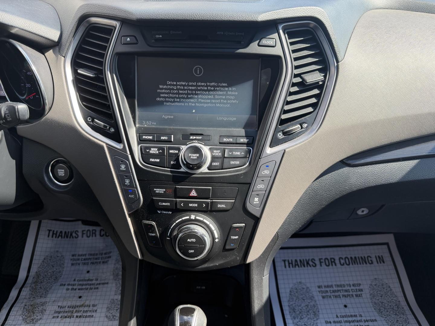 2014 SILVER HYUNDAI SANTA FE LIMITED (KM8SR4HF1EU) , located at 922 W. Beacon St., Philadelphia, MS, 39350, (601) 650-3675, 32.770447, -89.127151 - Photo#17