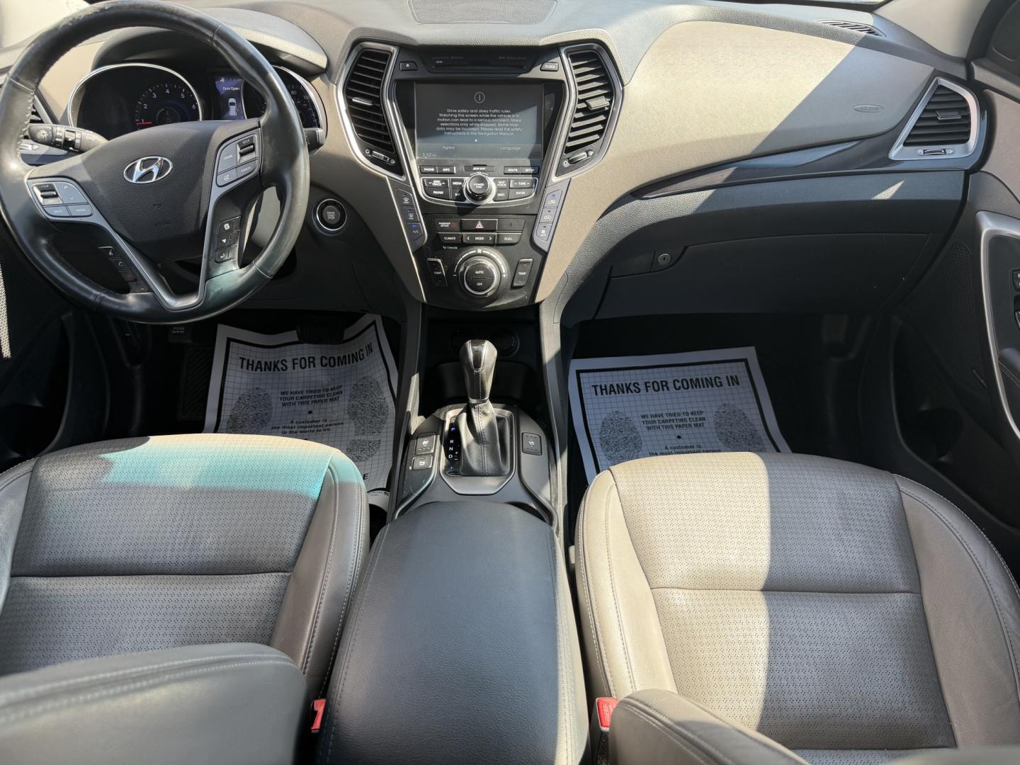 2014 SILVER HYUNDAI SANTA FE LIMITED (KM8SR4HF1EU) , located at 922 W. Beacon St., Philadelphia, MS, 39350, (601) 650-3675, 32.770447, -89.127151 - Photo#16