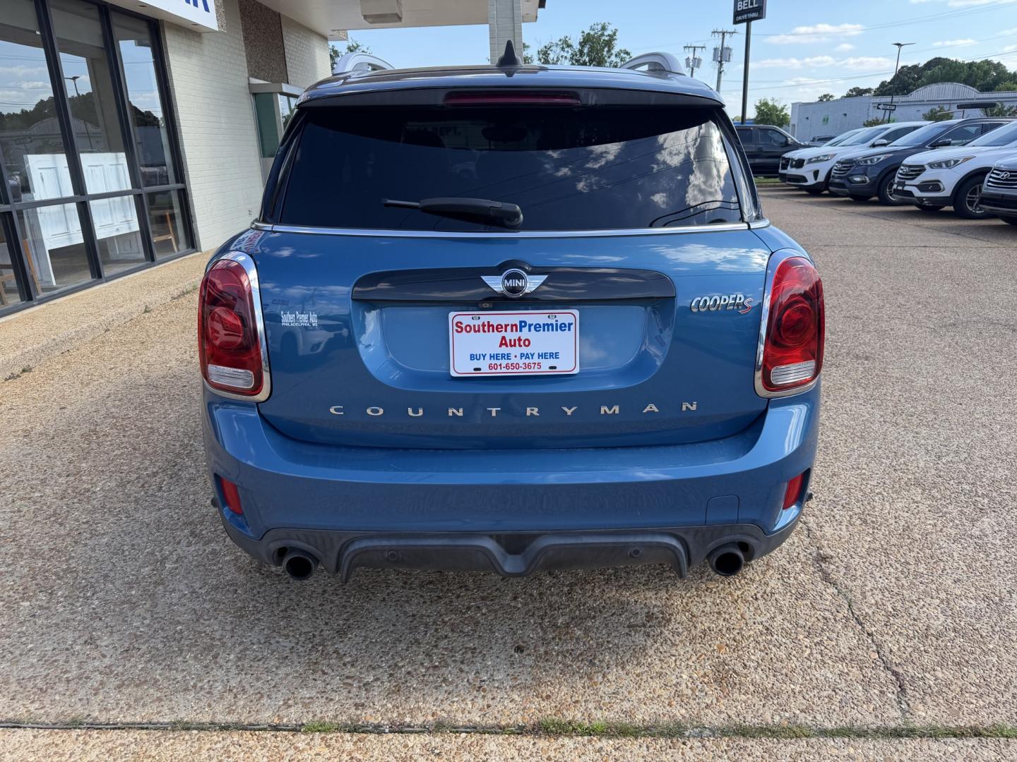 2017 BLUE MINI COUNTRYMAN S (WMZYT3C34H3) , located at 922 W. Beacon St., Philadelphia, MS, 39350, (601) 650-3675, 32.770447, -89.127151- Photo#4