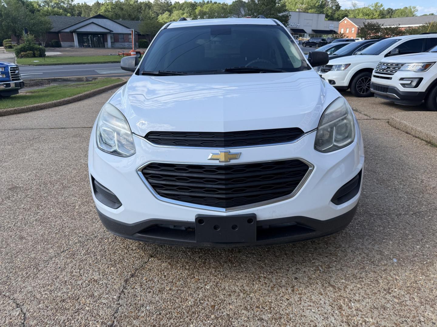 2017 WHITE CHEVROLET EQUINOX LS (2GNFLEEK7H6) , located at 922 W. Beacon St., Philadelphia, MS, 39350, (601) 650-3675, 32.770447, -89.127151- Photo#1