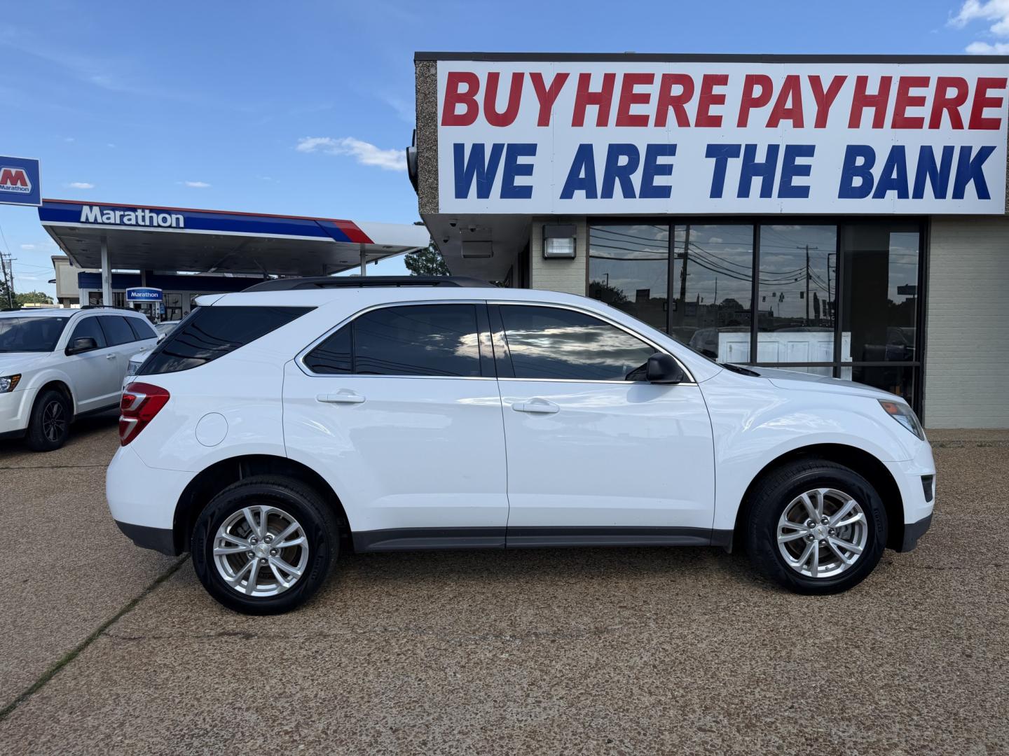 2017 WHITE CHEVROLET EQUINOX LS (2GNFLEEK7H6) , located at 922 W. Beacon St., Philadelphia, MS, 39350, (601) 650-3675, 32.770447, -89.127151- Photo#6