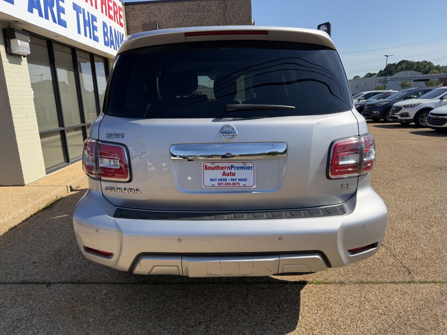 2018 SILVER NISSAN ARMADA SL (JN8AY2ND6J9) , located at 922 W. Beacon St., Philadelphia, MS, 39350, (601) 650-3675, 32.770447, -89.127151 - Photo#4
