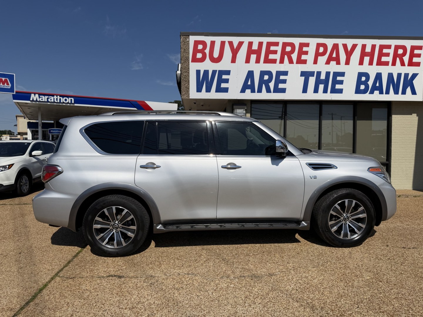 2018 SILVER NISSAN ARMADA SL (JN8AY2ND6J9) , located at 922 W. Beacon St., Philadelphia, MS, 39350, (601) 650-3675, 32.770447, -89.127151 - Photo#6