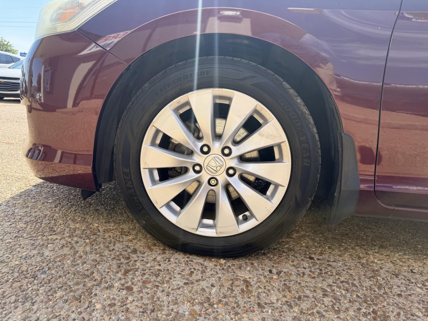 2014 BURGUNDY HONDA ACCORD EX-L (1HGCR2F83EA) , located at 922 W. Beacon St., Philadelphia, MS, 39350, (601) 650-3675, 32.770447, -89.127151- Photo#7