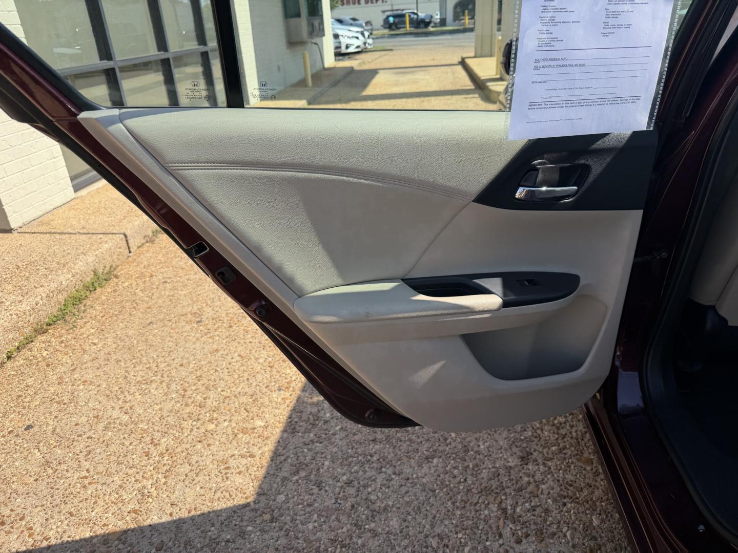 2014 BURGUNDY HONDA ACCORD EX-L (1HGCR2F83EA) , located at 922 W. Beacon St., Philadelphia, MS, 39350, (601) 650-3675, 32.770447, -89.127151- Photo#12