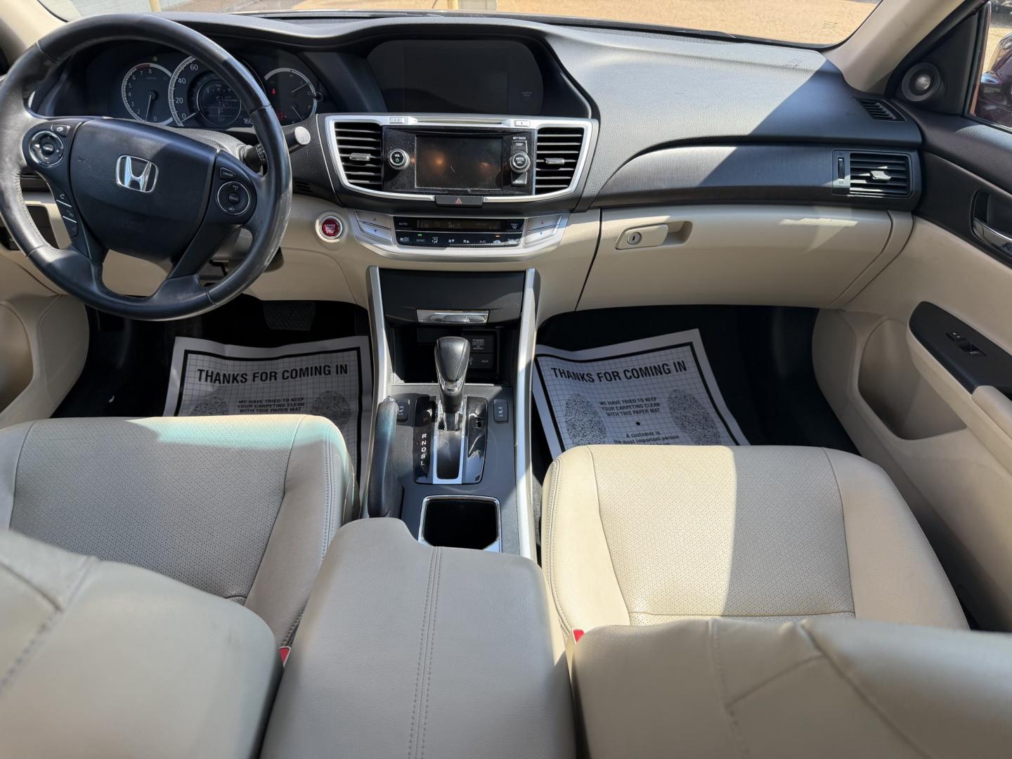 2014 BURGUNDY HONDA ACCORD EX-L (1HGCR2F83EA) , located at 922 W. Beacon St., Philadelphia, MS, 39350, (601) 650-3675, 32.770447, -89.127151- Photo#16