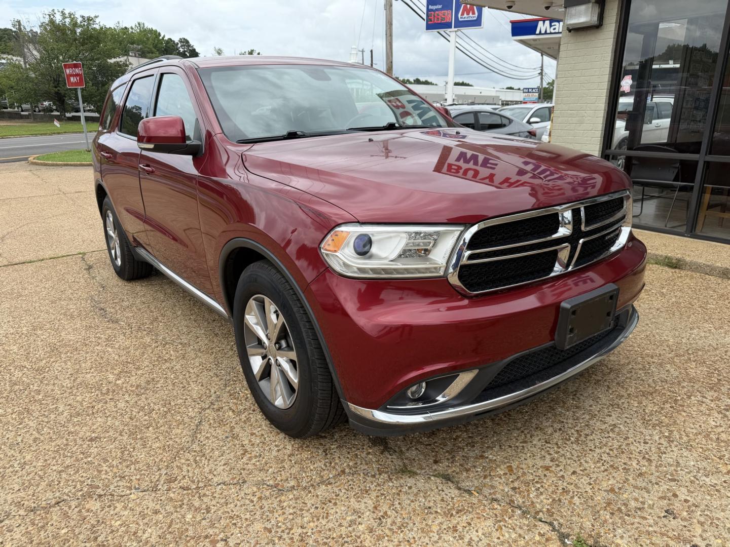 2014 RED DODGE DURANGO LIMITED (1C4RDHDG0EC) , located at 922 W. Beacon St., Philadelphia, MS, 39350, (601) 650-3675, 32.770447, -89.127151- Photo#0