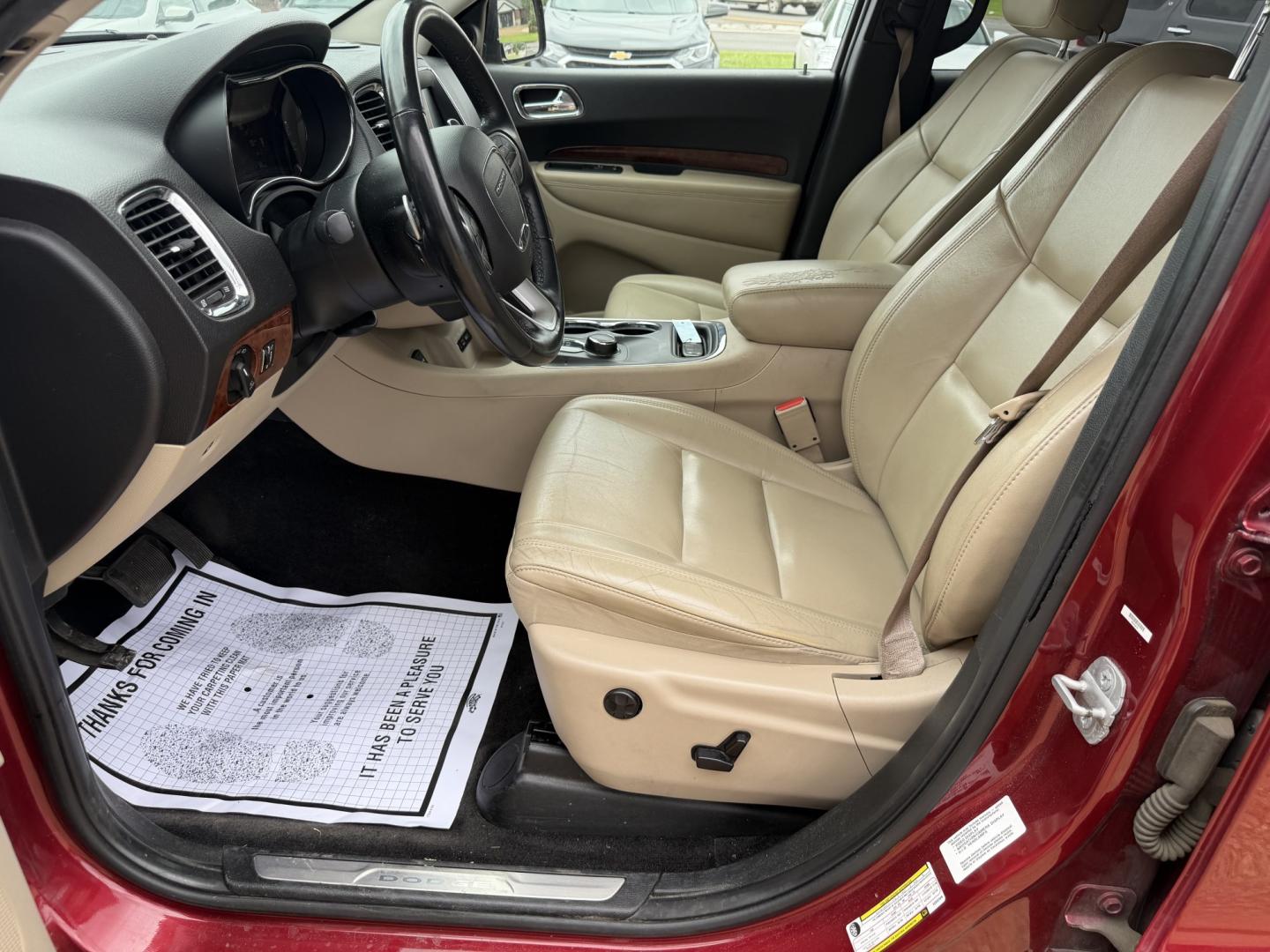 2014 RED DODGE DURANGO LIMITED (1C4RDHDG0EC) , located at 922 W. Beacon St., Philadelphia, MS, 39350, (601) 650-3675, 32.770447, -89.127151- Photo#9