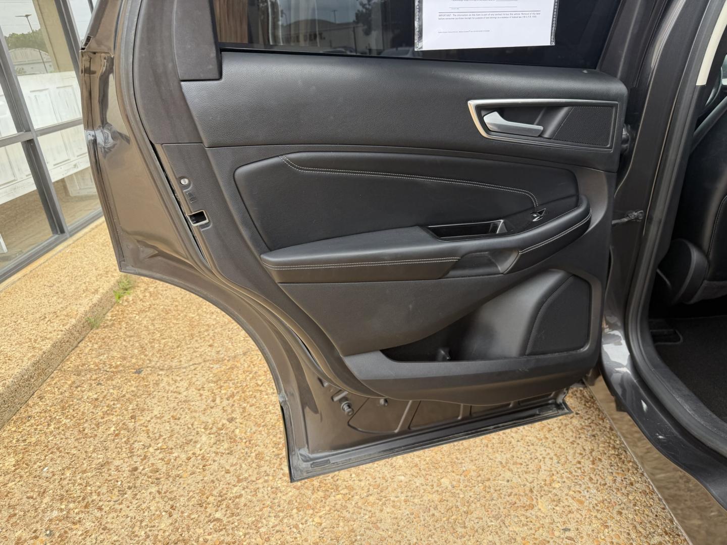 2015 GRAY FORD EDGE TITANIUM Titanium (2FMTK3K95FB) with an 2.0 L 4 Cyl engine, located at 922 W. Beacon St., Philadelphia, MS, 39350, (601) 650-3675, 32.770447, -89.127151 - Photo#12