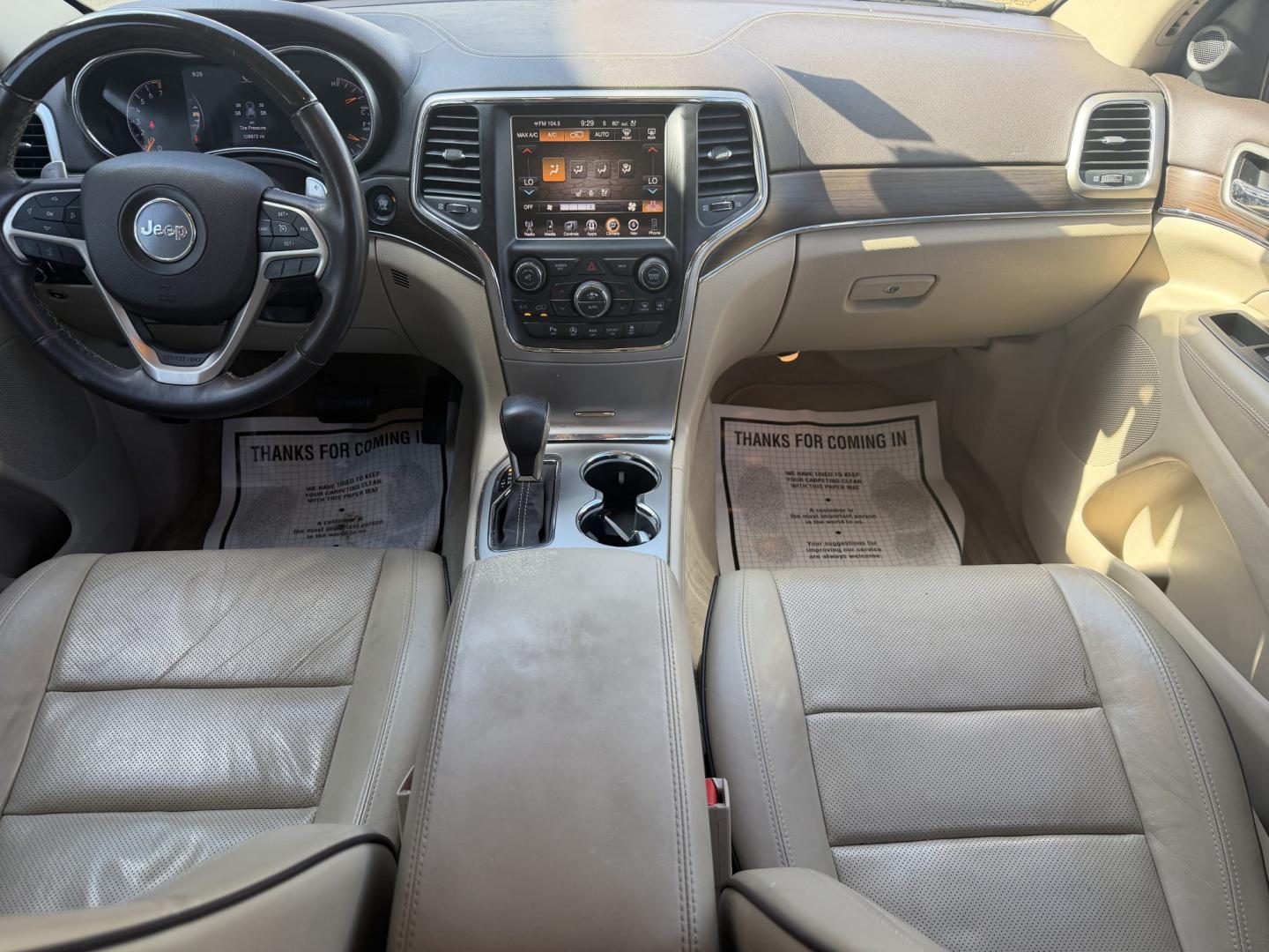 2016 WHITE JEEP GRAND CHEROKEE OVERL (1C4RJFCG6GC) , located at 922 W. Beacon St., Philadelphia, MS, 39350, (601) 650-3675, 32.770447, -89.127151- Photo#16