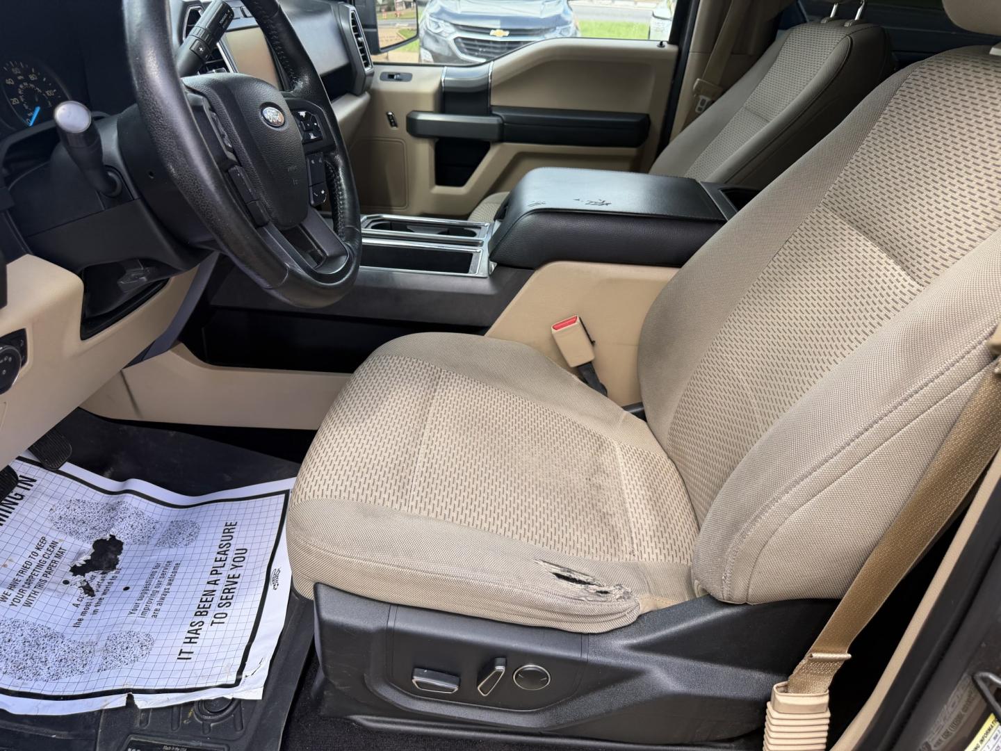 2015 BROWN FORD F-150 XLT XLT (1FTEW1CP8FK) with an 2.7L 6CYL engine, located at 922 W. Beacon St., Philadelphia, MS, 39350, (601) 650-3675, 32.770447, -89.127151- Photo#9