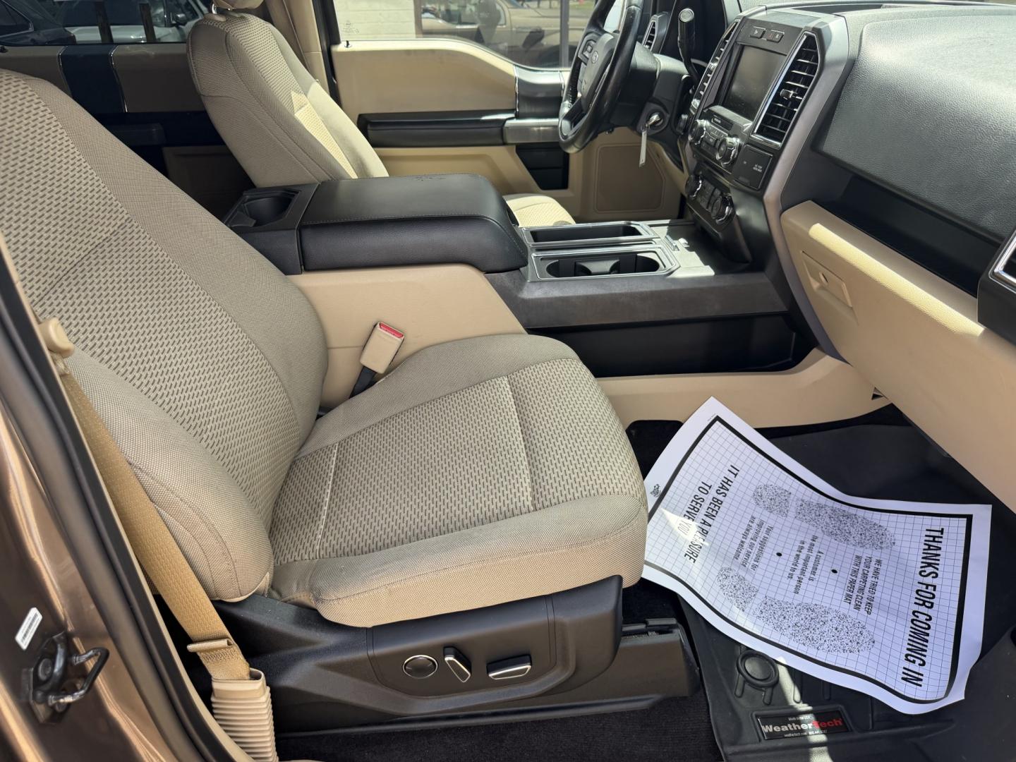 2015 BROWN FORD F-150 XLT XLT (1FTEW1CP8FK) with an 2.7L 6CYL engine, located at 922 W. Beacon St., Philadelphia, MS, 39350, (601) 650-3675, 32.770447, -89.127151- Photo#10