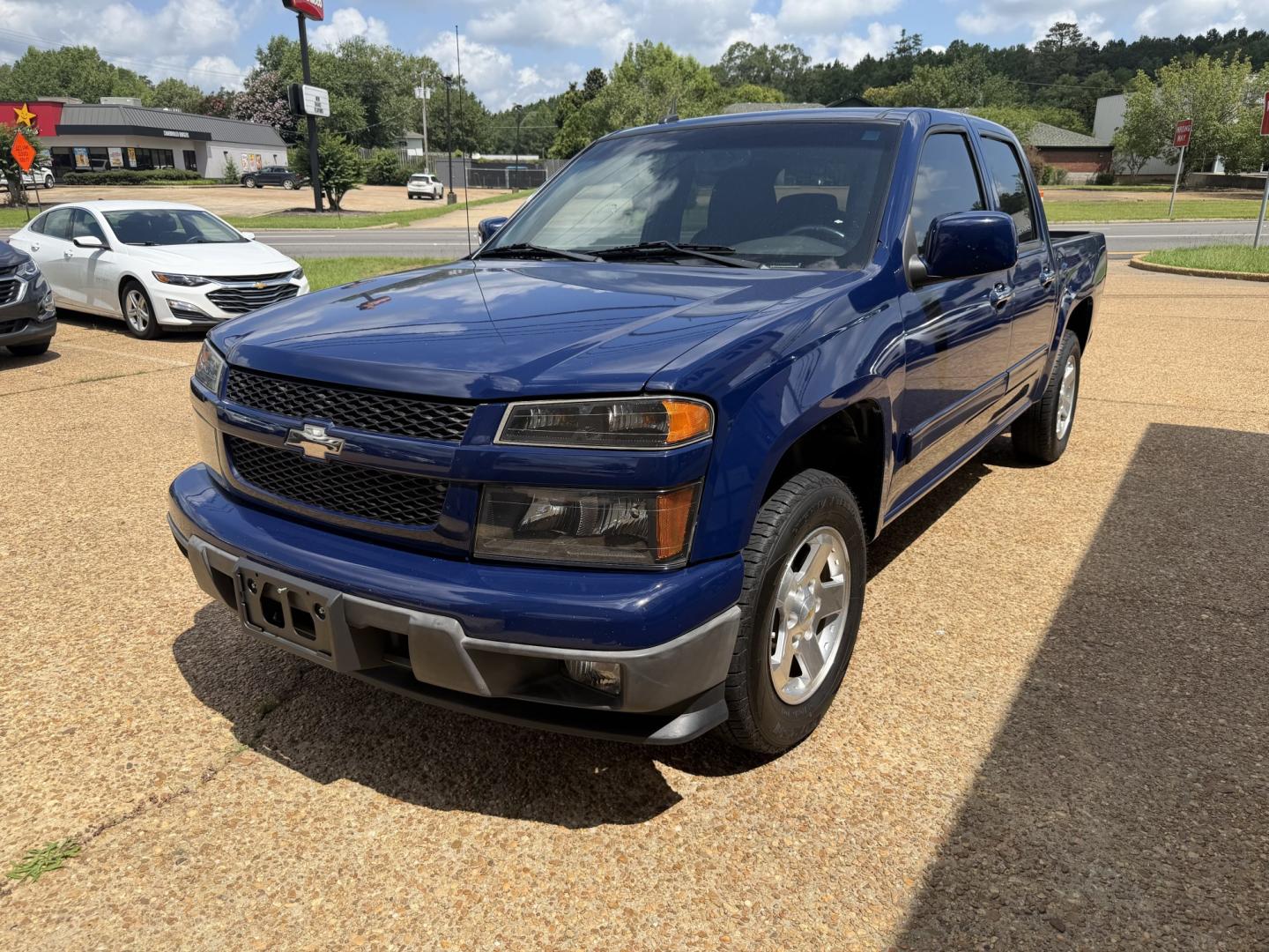 2012 BLUE CHEVROLET COLORADO 1LT (1GCDSCF91C8) , located at 922 W. Beacon St., Philadelphia, MS, 39350, (601) 650-3675, 32.770447, -89.127151- Photo#2