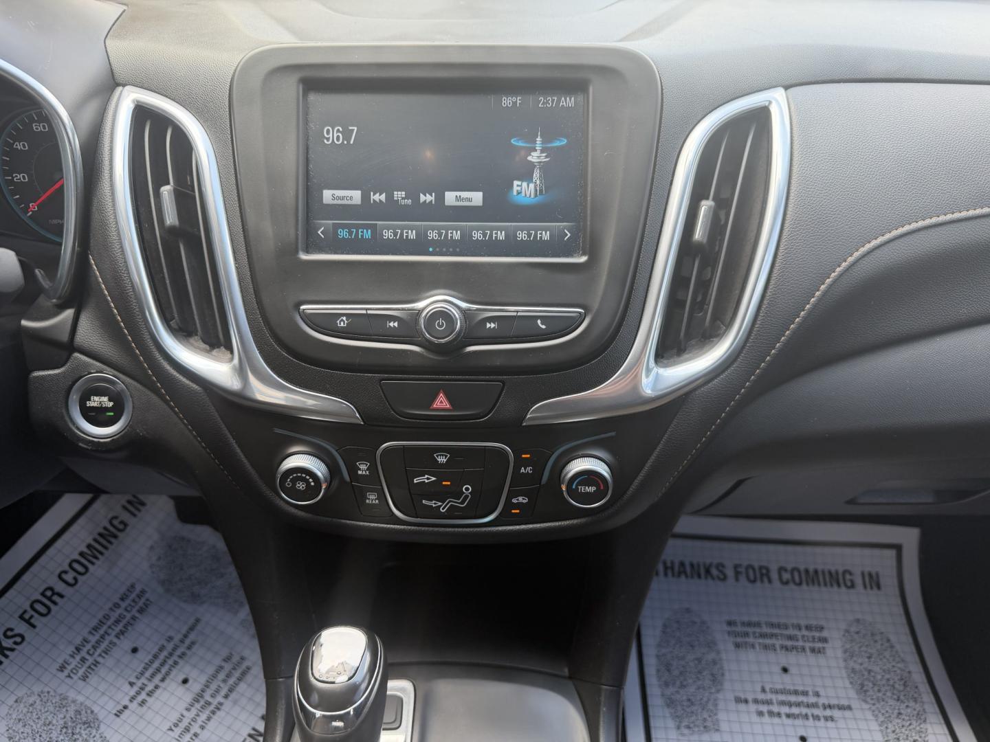 2018 GRAY CHEVROLET EQUINOX LT (2LT) LT (3GNAXKEX6JS) with an 2.0 4 CYL engine, located at 922 W. Beacon St., Philadelphia, MS, 39350, (601) 650-3675, 32.770447, -89.127151- Photo#17