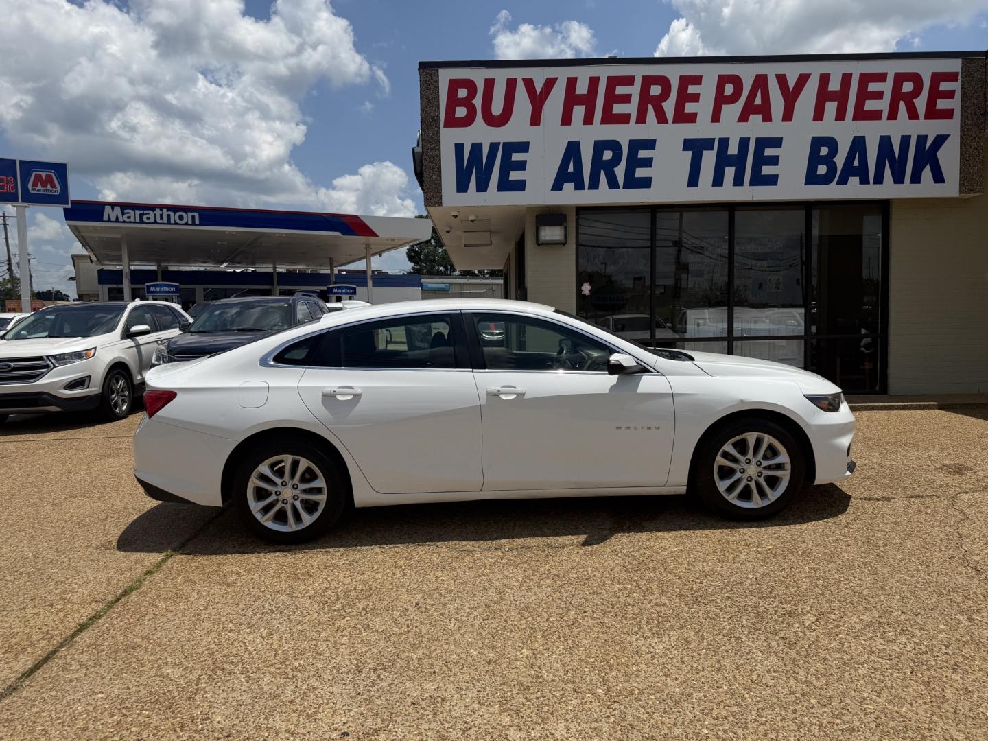 2016 WHITE CHEVROLET MALIBU LT (1LT) (1G1ZE5ST1GF) , located at 922 W. Beacon St., Philadelphia, MS, 39350, (601) 650-3675, 32.770447, -89.127151- Photo#6