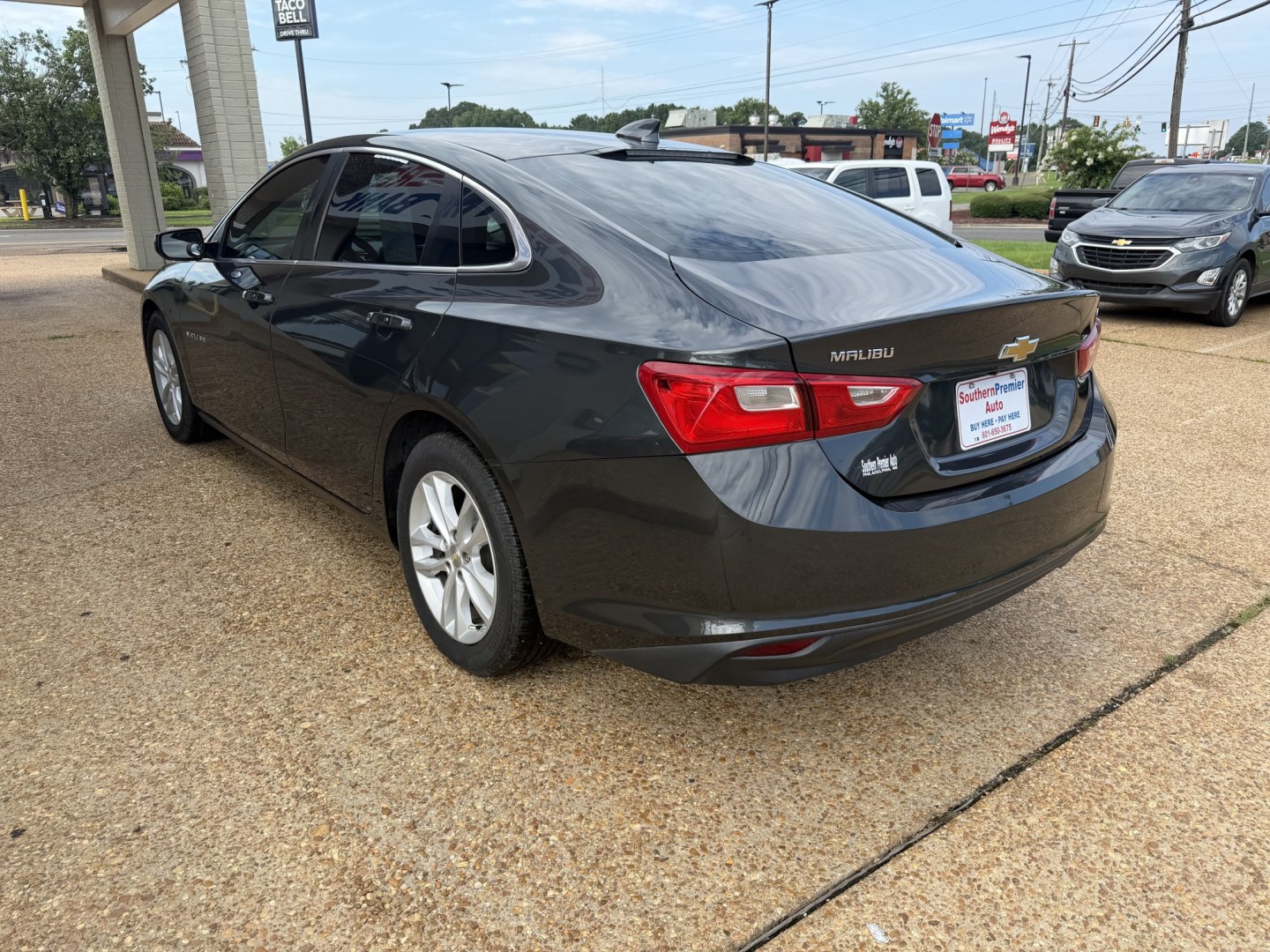2018 GRAY CHEVROLET MALIBU LT (2FL) (1G1ZD5ST8JF) , located at 922 W. Beacon St., Philadelphia, MS, 39350, (601) 650-3675, 32.770447, -89.127151- Photo#3