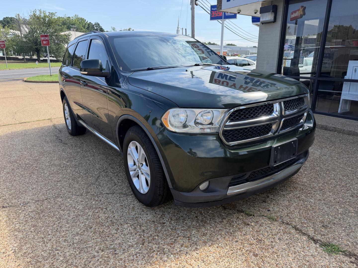 2011 GREEN DODGE DURANGO CREW (1D4RD4GG5BC) , located at 922 W. Beacon St., Philadelphia, MS, 39350, (601) 650-3675, 32.770447, -89.127151- Photo#0