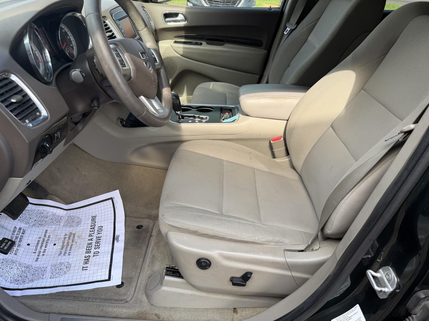 2011 GREEN DODGE DURANGO CREW (1D4RD4GG5BC) , located at 922 W. Beacon St., Philadelphia, MS, 39350, (601) 650-3675, 32.770447, -89.127151- Photo#9