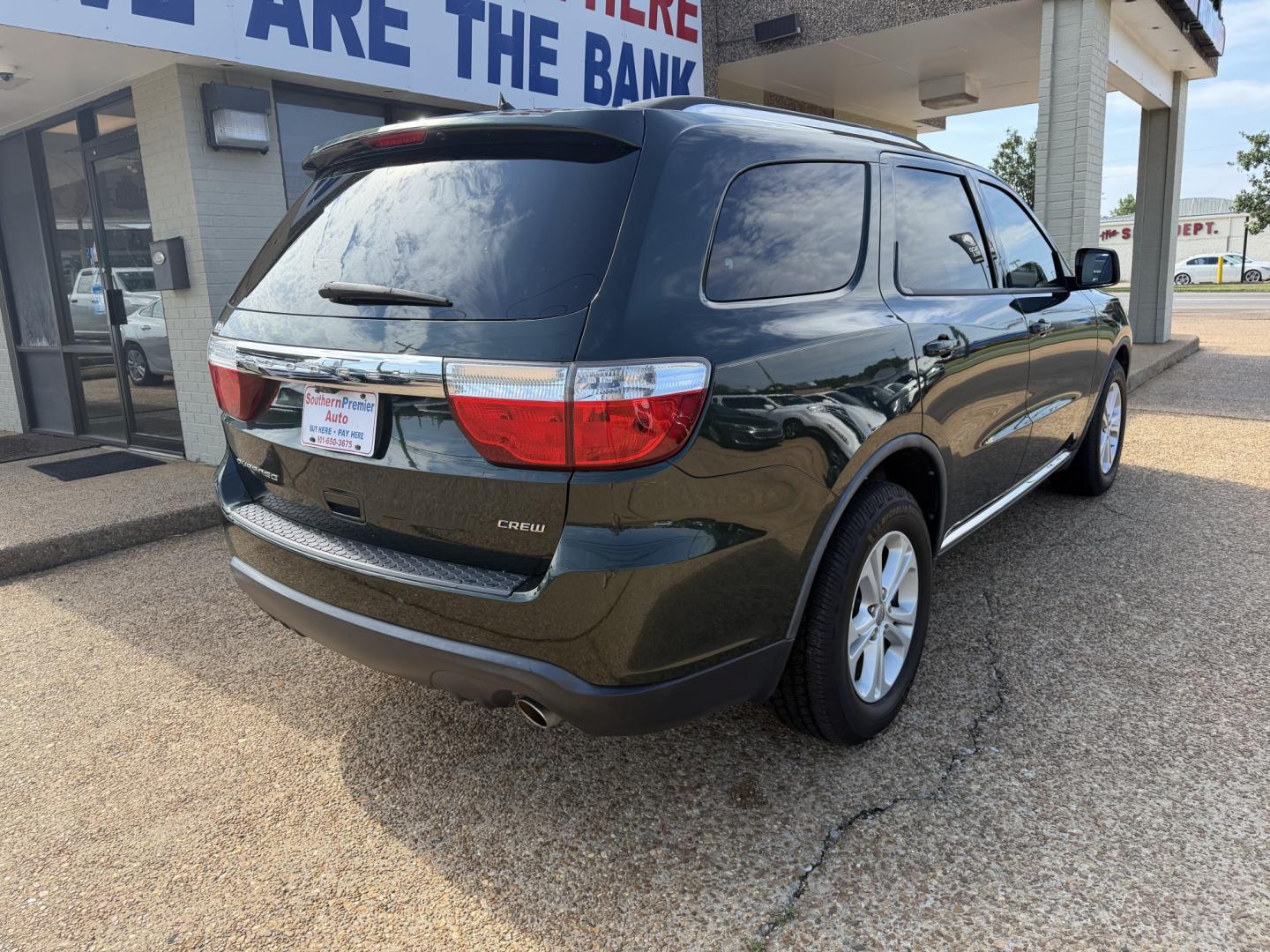 2011 GREEN DODGE DURANGO CREW (1D4RD4GG5BC) , located at 922 W. Beacon St., Philadelphia, MS, 39350, (601) 650-3675, 32.770447, -89.127151- Photo#5