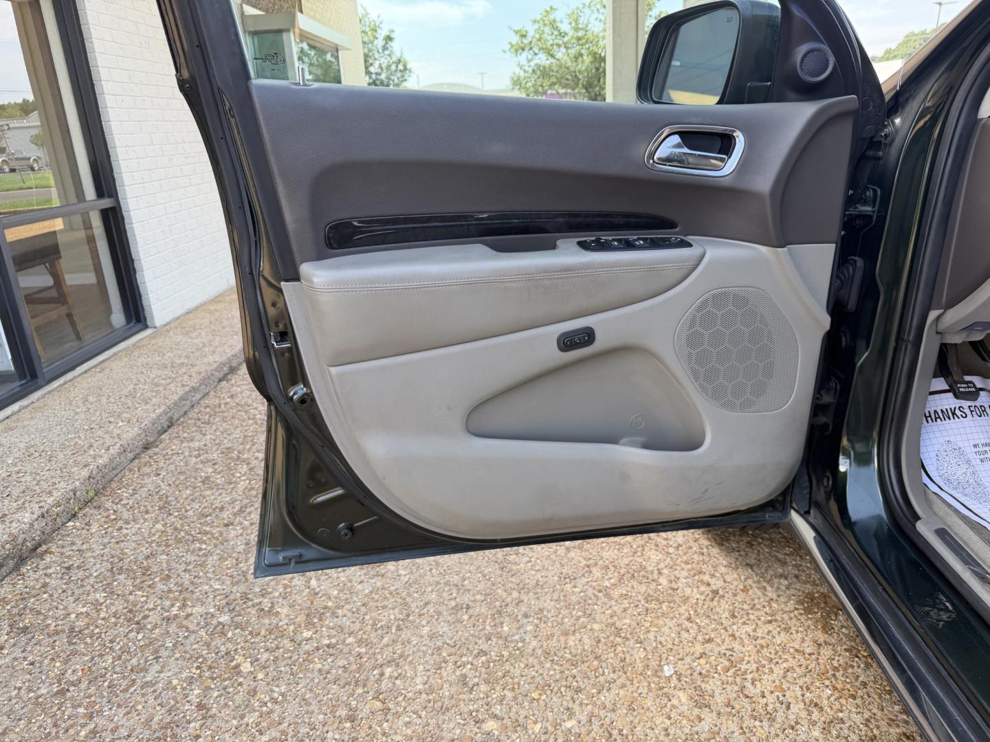2011 GREEN DODGE DURANGO CREW (1D4RD4GG5BC) , located at 922 W. Beacon St., Philadelphia, MS, 39350, (601) 650-3675, 32.770447, -89.127151- Photo#8