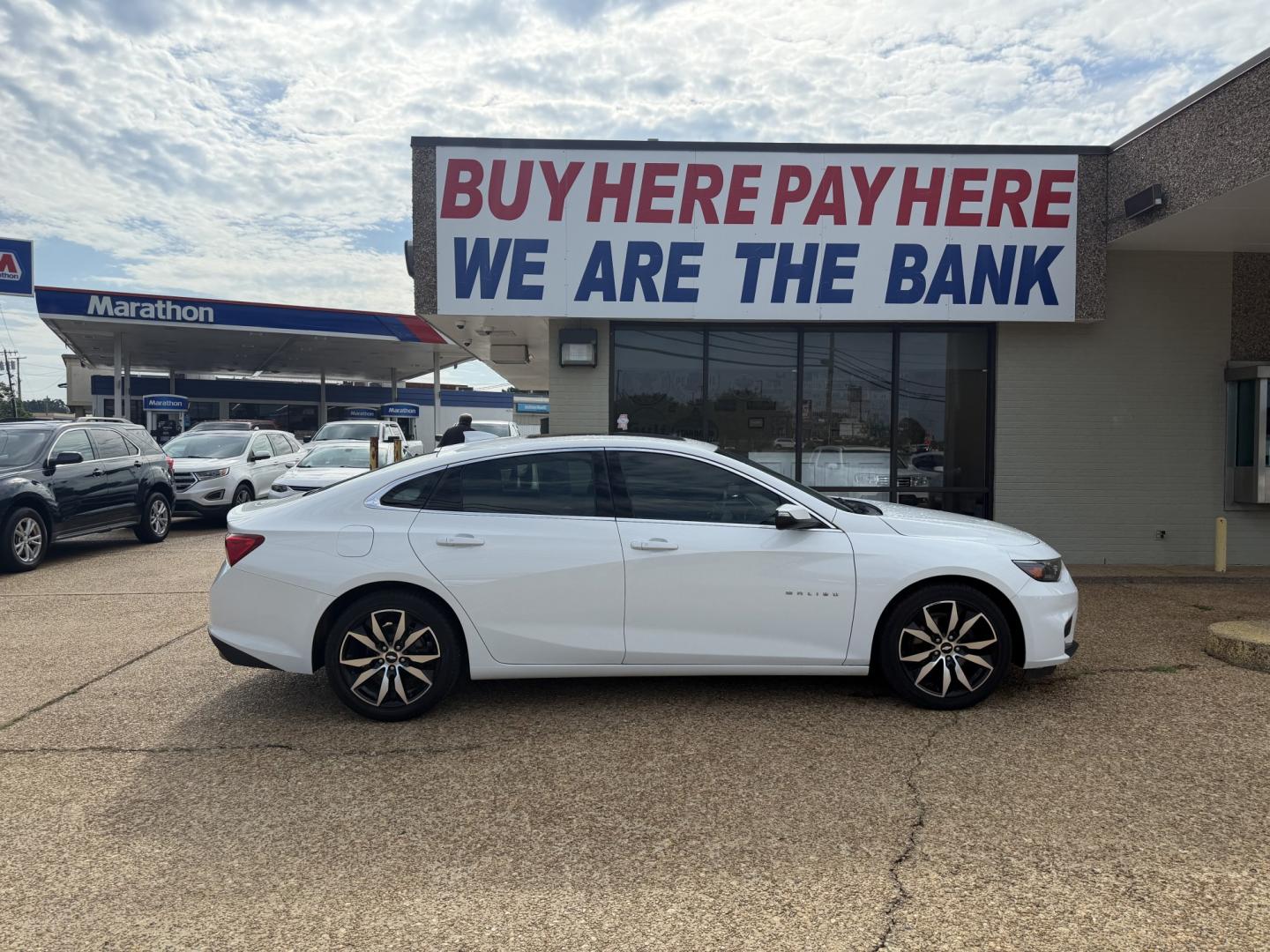 2016 WHITE CHEVROLET MALIBU LT (1LT) (1G1ZE5ST3GF) , located at 922 W. Beacon St., Philadelphia, MS, 39350, (601) 650-3675, 32.770447, -89.127151- Photo#6
