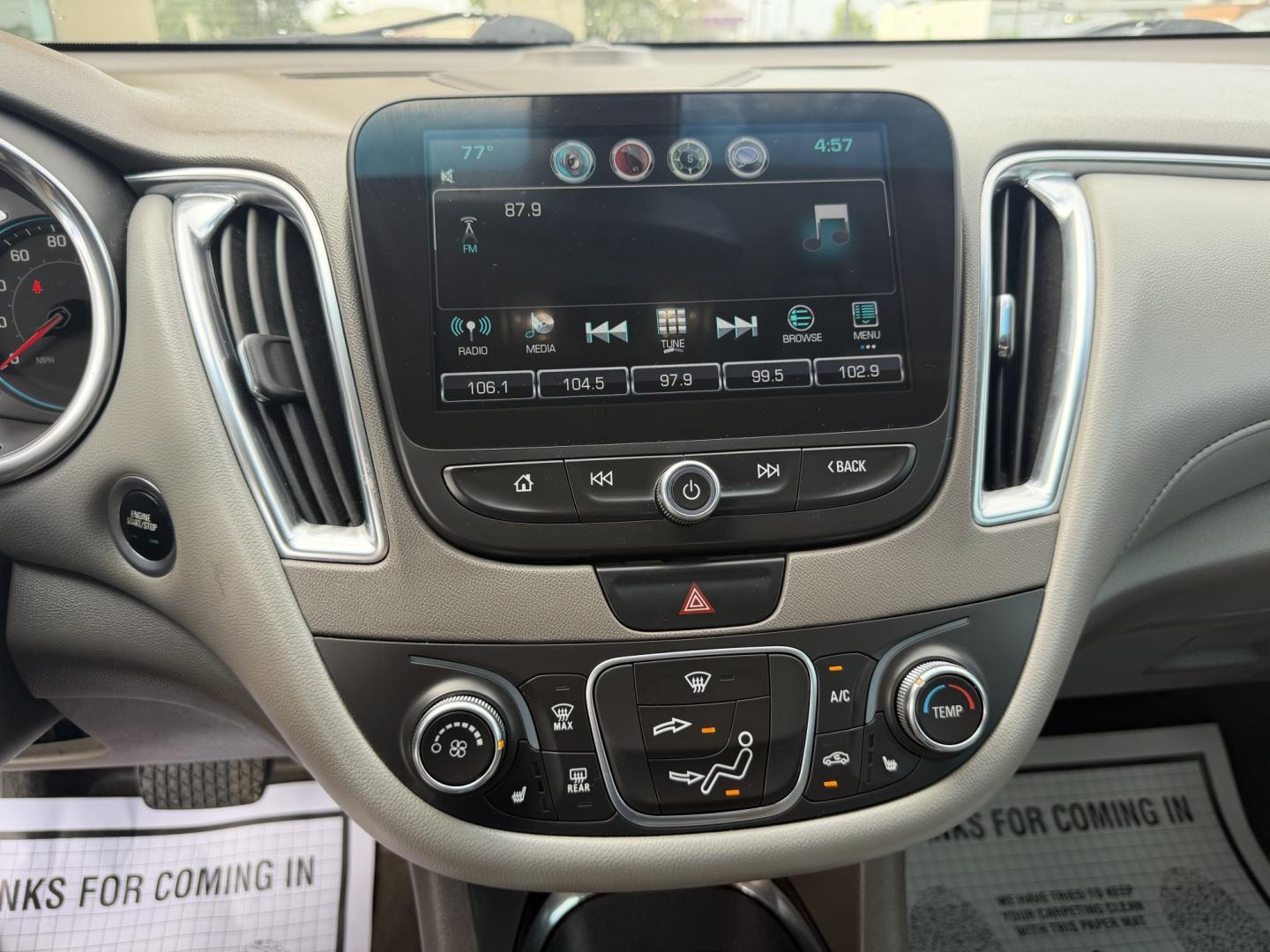 2016 WHITE CHEVROLET MALIBU LT (1LT) (1G1ZE5ST3GF) , located at 922 W. Beacon St., Philadelphia, MS, 39350, (601) 650-3675, 32.770447, -89.127151- Photo#17