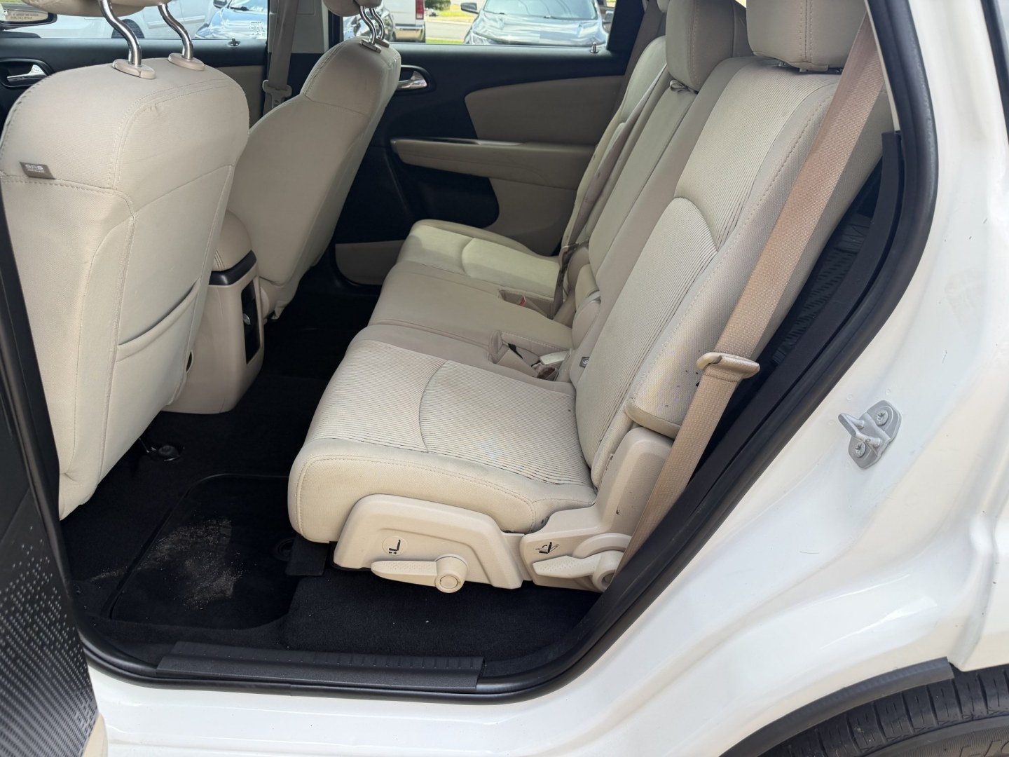 2017 WHITE DODGE JOURNEY SE (3C4PDCAB9HT) , located at 922 W. Beacon St., Philadelphia, MS, 39350, (601) 650-3675, 32.770447, -89.127151- Photo#13