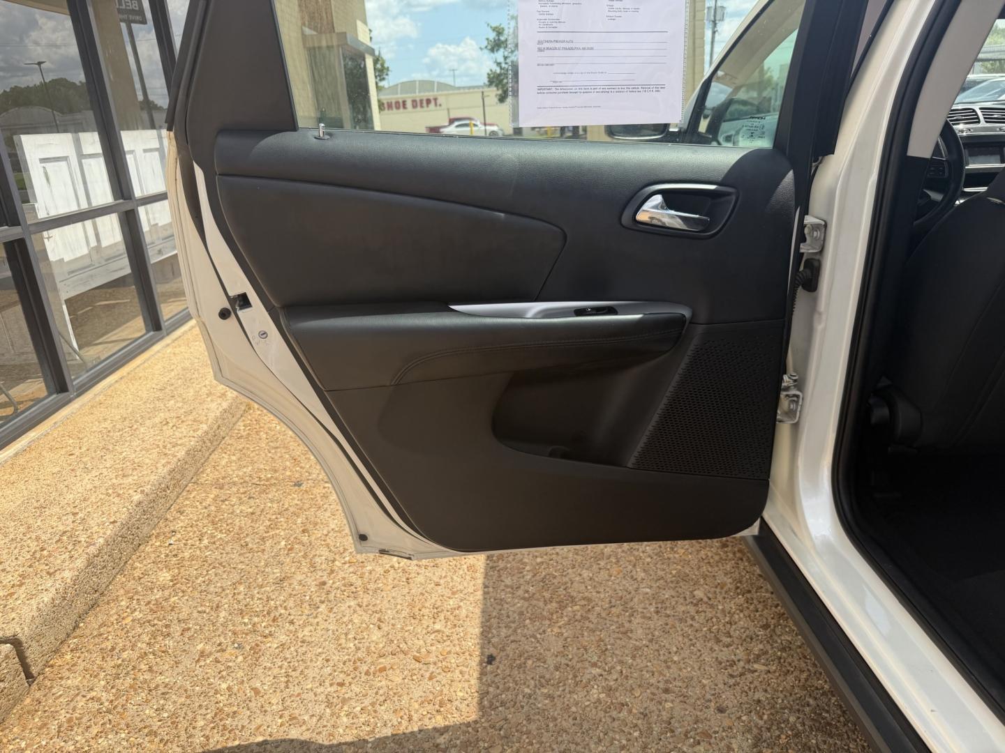 2015 WHITE DODGE JOURNEY SE (3C4PDCAB1FT) , located at 922 W. Beacon St., Philadelphia, MS, 39350, (601) 650-3675, 32.770447, -89.127151- Photo#12