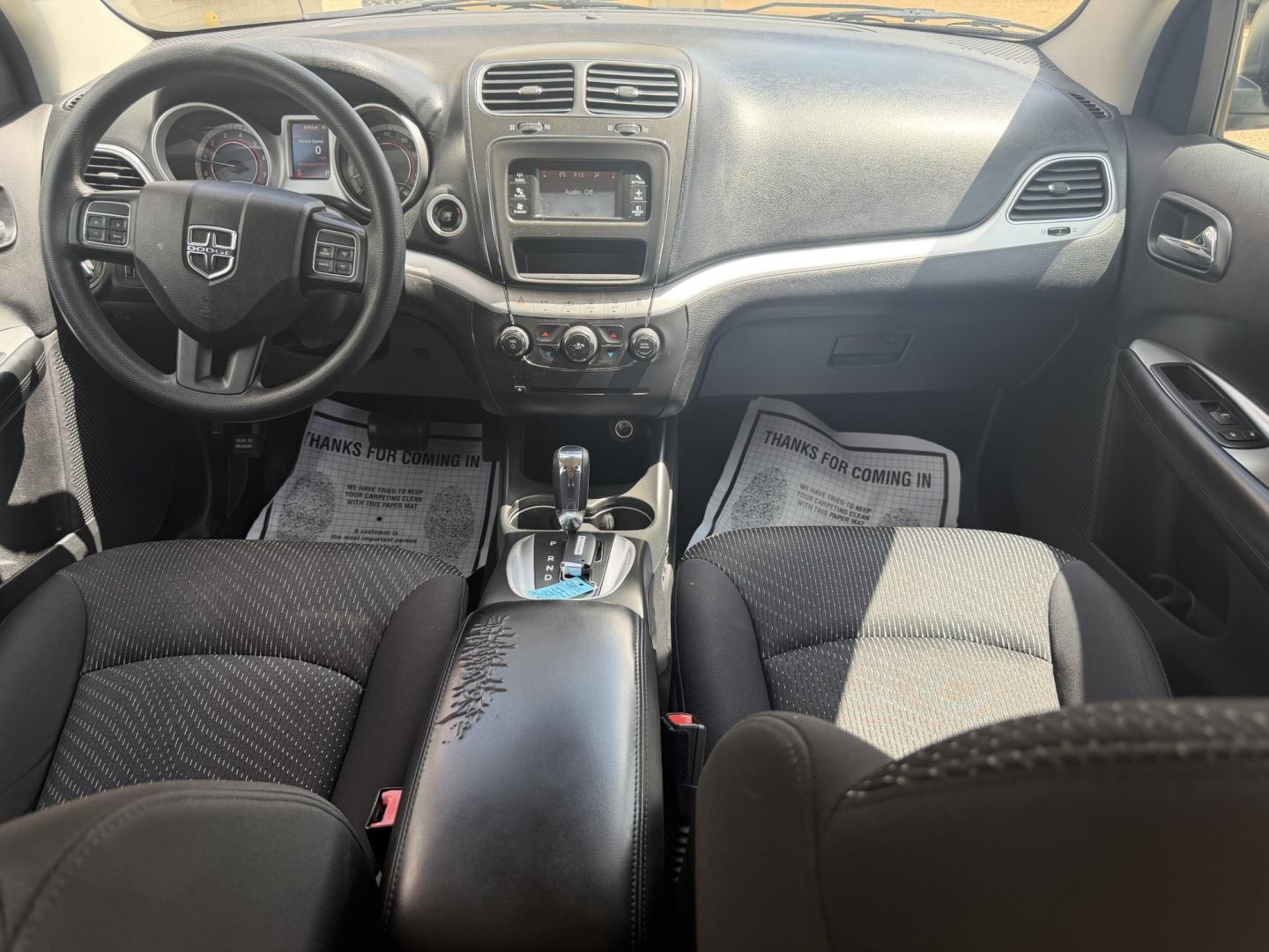 2015 WHITE DODGE JOURNEY SE (3C4PDCAB1FT) , located at 922 W. Beacon St., Philadelphia, MS, 39350, (601) 650-3675, 32.770447, -89.127151- Photo#16