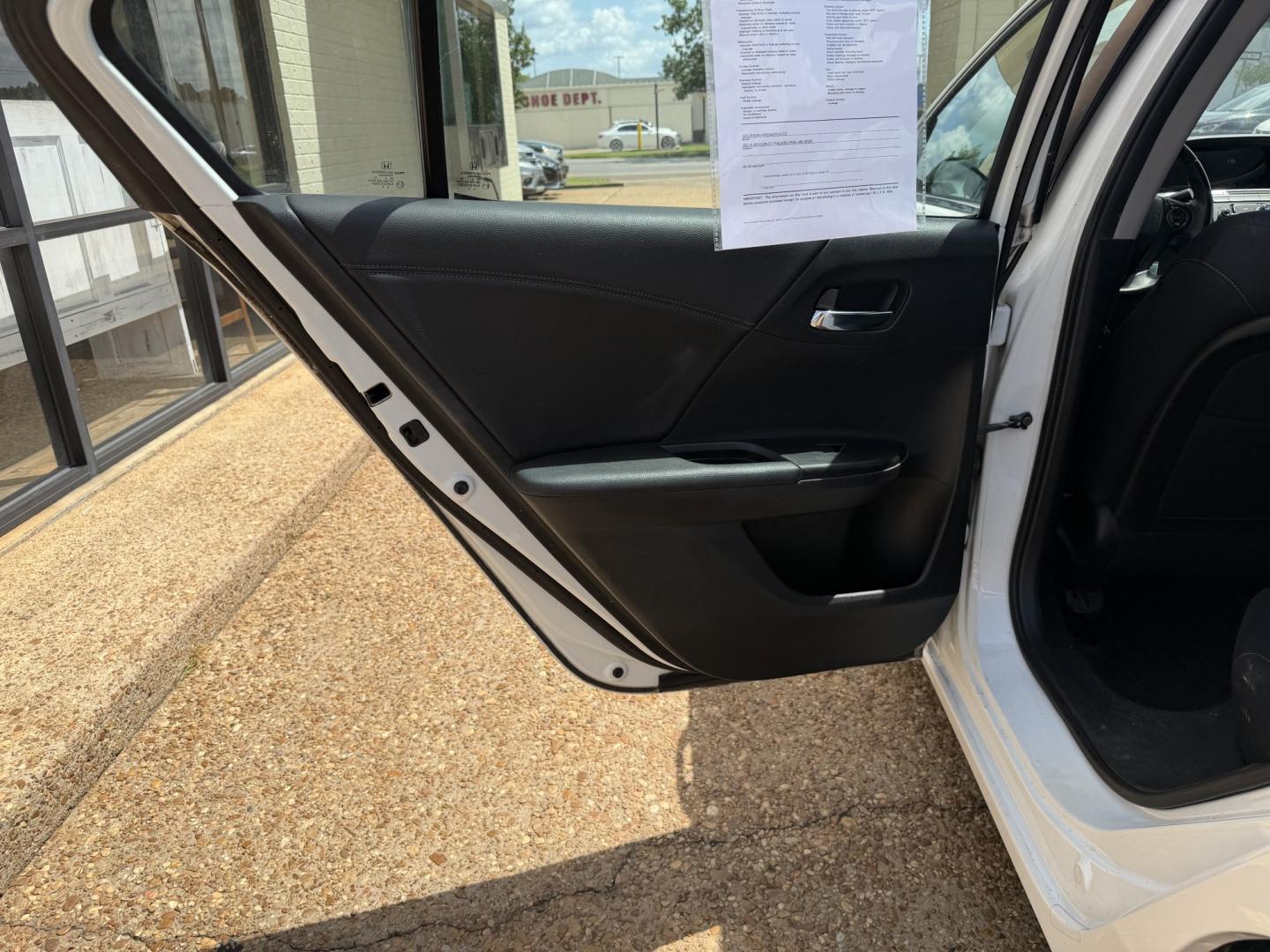 2014 WHITE HONDA ACCORD SPORT (1HGCR2F52EA) , located at 922 W. Beacon St., Philadelphia, MS, 39350, (601) 650-3675, 32.770447, -89.127151- Photo#12