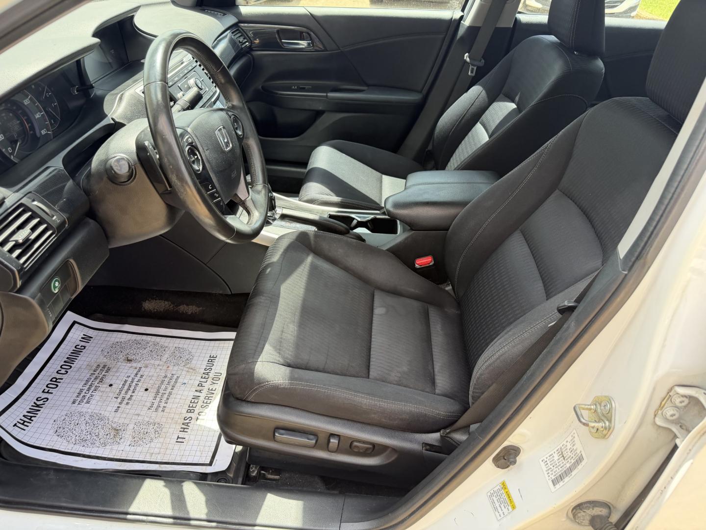 2014 WHITE HONDA ACCORD SPORT (1HGCR2F52EA) , located at 922 W. Beacon St., Philadelphia, MS, 39350, (601) 650-3675, 32.770447, -89.127151- Photo#9