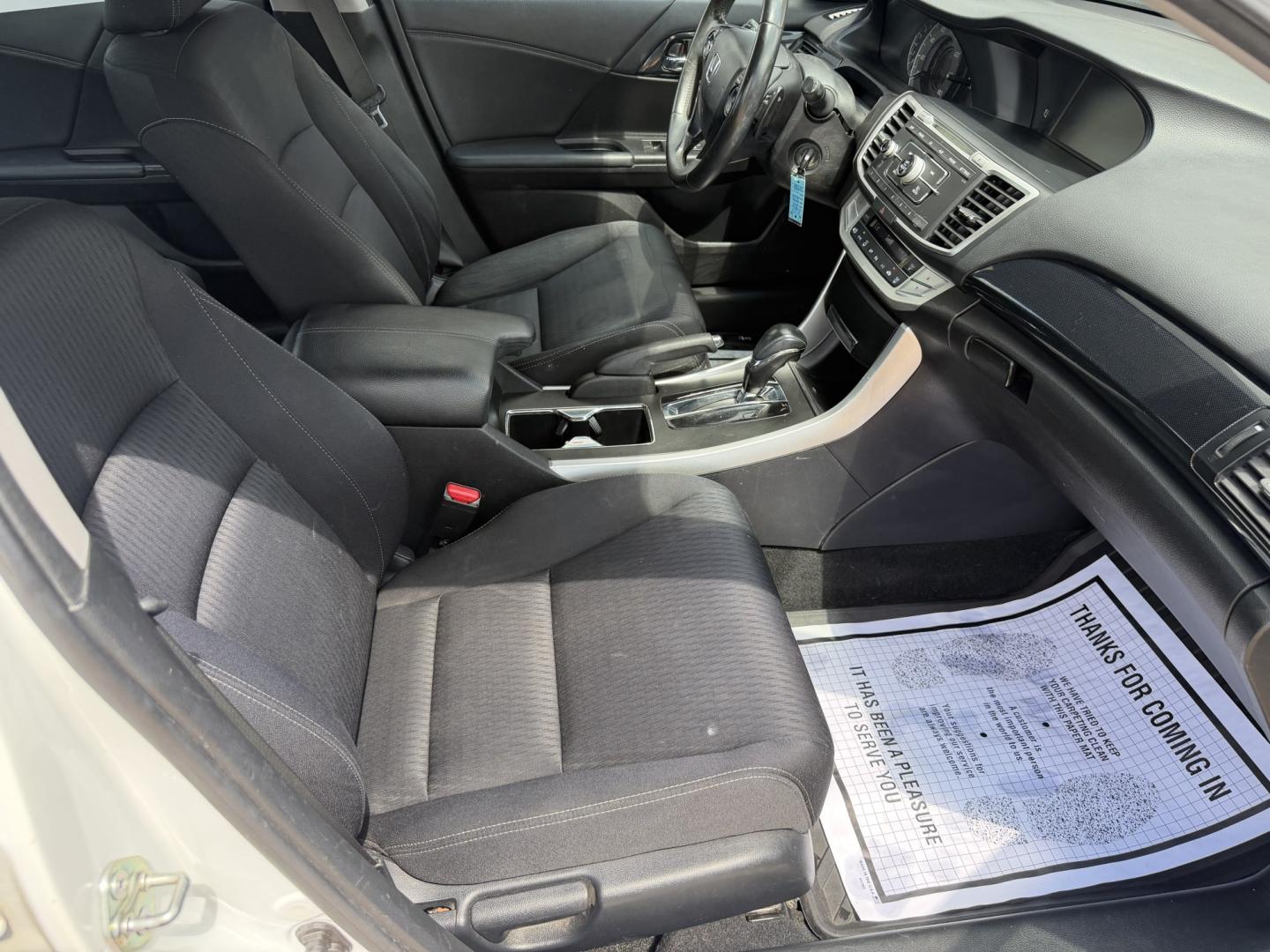2014 WHITE HONDA ACCORD SPORT (1HGCR2F52EA) , located at 922 W. Beacon St., Philadelphia, MS, 39350, (601) 650-3675, 32.770447, -89.127151- Photo#10
