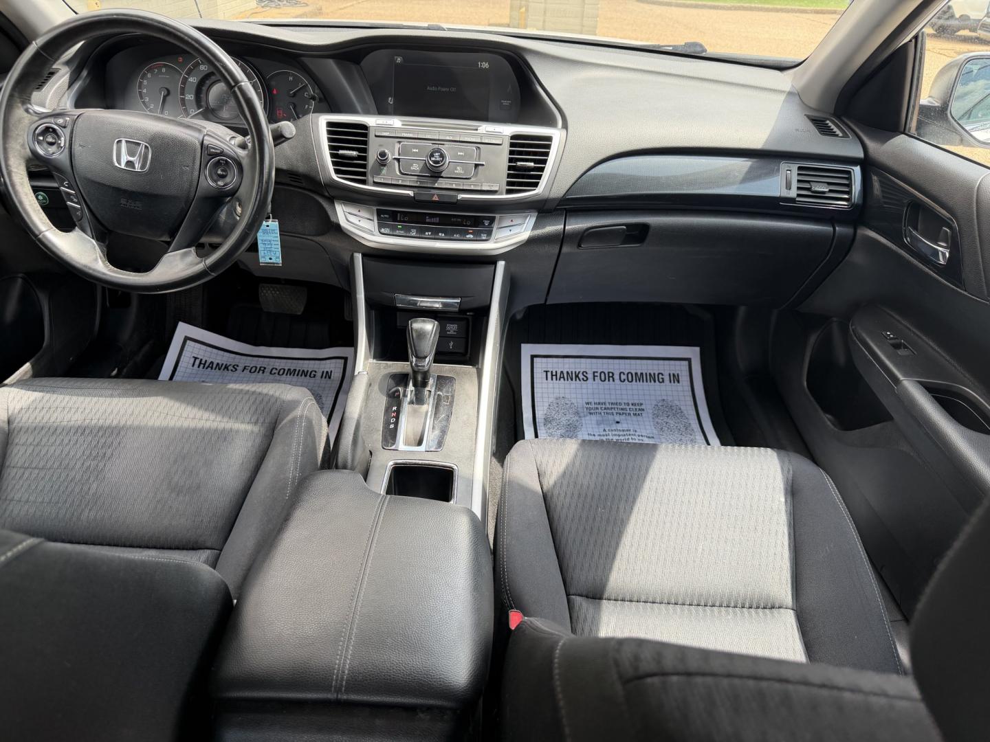 2014 WHITE HONDA ACCORD SPORT (1HGCR2F52EA) , located at 922 W. Beacon St., Philadelphia, MS, 39350, (601) 650-3675, 32.770447, -89.127151- Photo#16