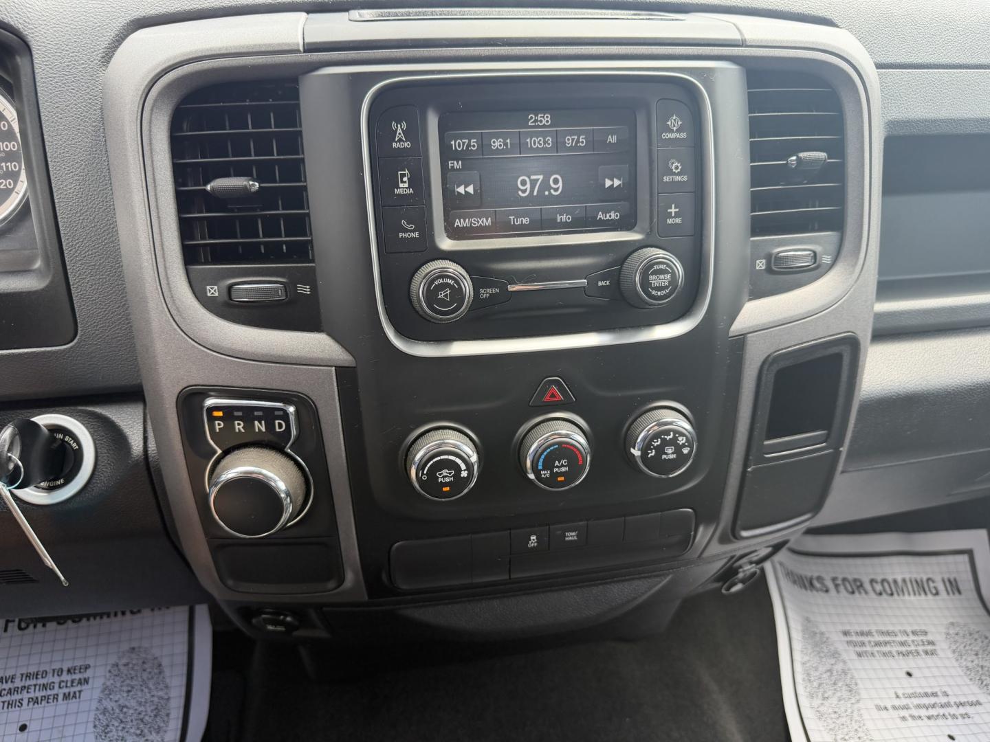 2017 WHITE RAM 1500 TRADESMAN (1C6RR6KTXHS) , located at 922 W. Beacon St., Philadelphia, MS, 39350, (601) 650-3675, 32.770447, -89.127151- Photo#16