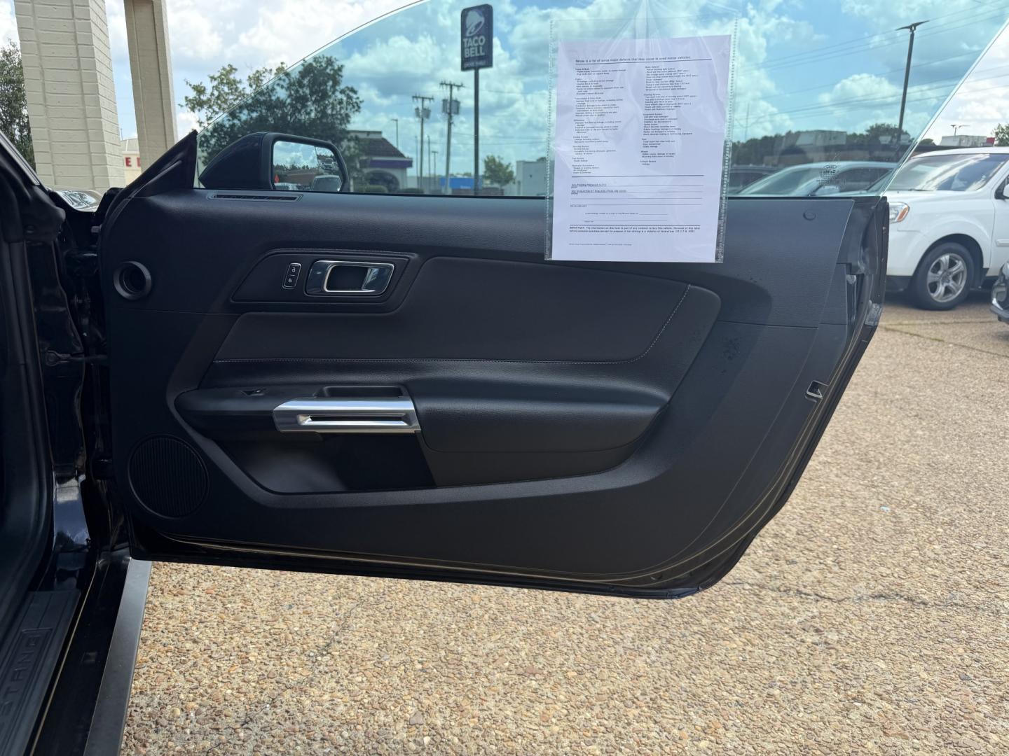 2016 BLACK FORD MUSTANG ECOBOOST (1FA6P8THXG5) , located at 922 W. Beacon St., Philadelphia, MS, 39350, (601) 650-3675, 32.770447, -89.127151- Photo#11