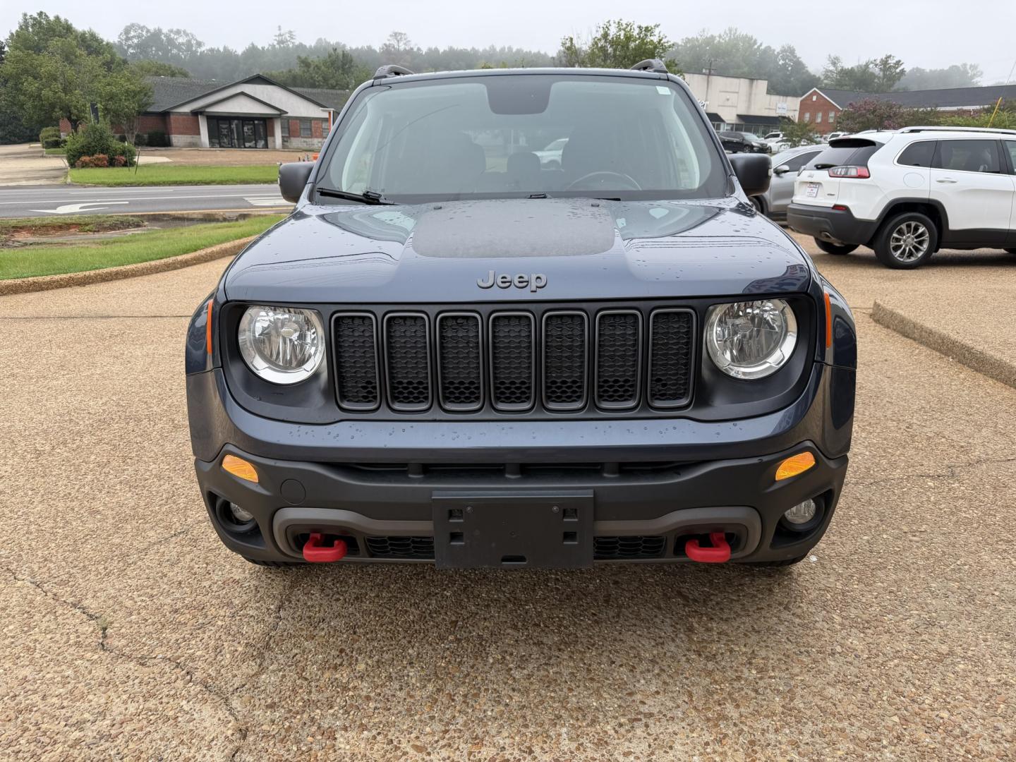 2019 BLUE JEEP RENEGADE TRAILHAWK (ZACNJBC17KP) , located at 922 W. Beacon St., Philadelphia, MS, 39350, (601) 650-3675, 32.770447, -89.127151- Photo#1