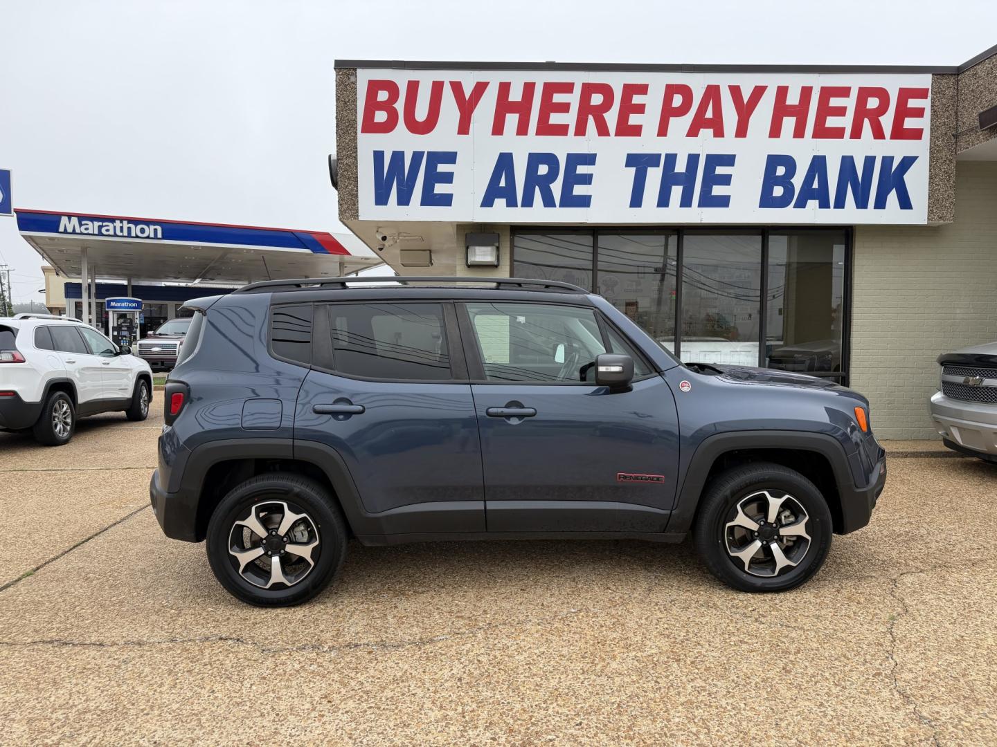 2019 BLUE JEEP RENEGADE TRAILHAWK (ZACNJBC17KP) , located at 922 W. Beacon St., Philadelphia, MS, 39350, (601) 650-3675, 32.770447, -89.127151- Photo#6