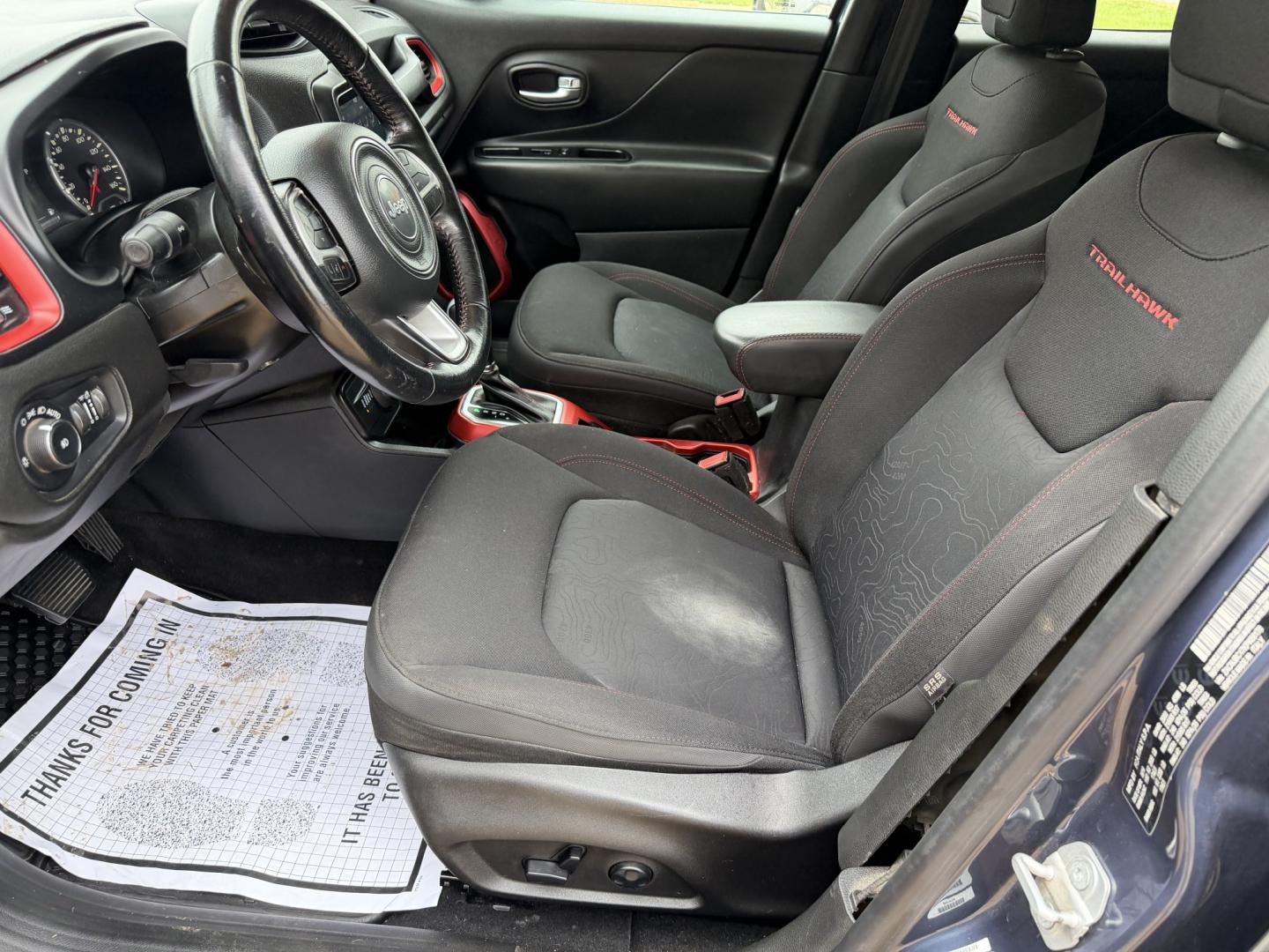 2019 BLUE JEEP RENEGADE TRAILHAWK (ZACNJBC17KP) , located at 922 W. Beacon St., Philadelphia, MS, 39350, (601) 650-3675, 32.770447, -89.127151- Photo#9
