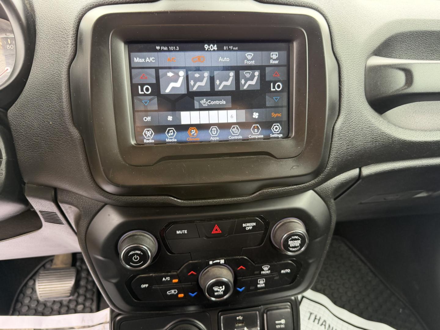 2019 BLUE JEEP RENEGADE TRAILHAWK (ZACNJBC17KP) , located at 922 W. Beacon St., Philadelphia, MS, 39350, (601) 650-3675, 32.770447, -89.127151- Photo#17