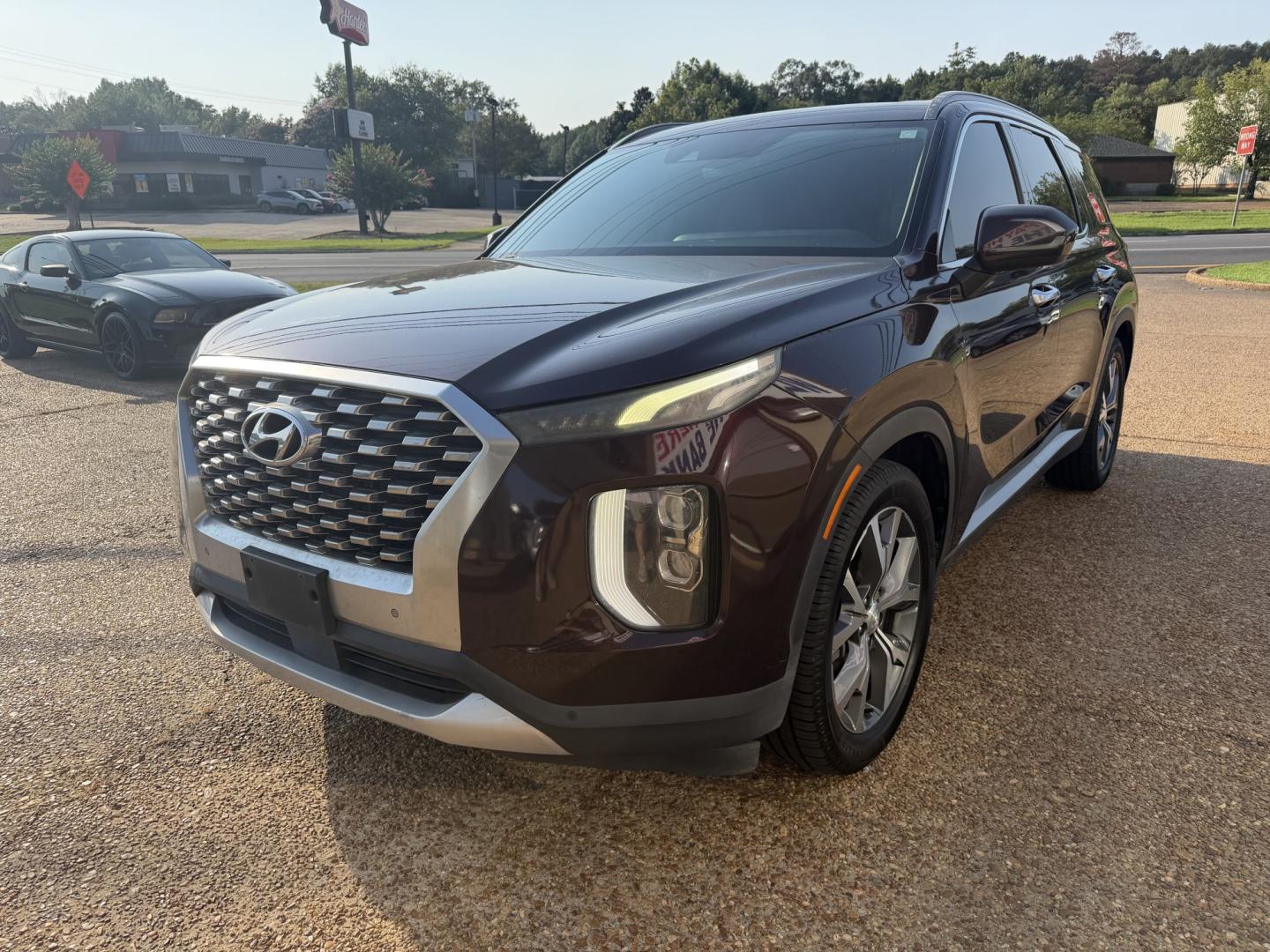 2020 BURGANDY HYUNDAI PALISADE SEL (KM8R44HE9LU) , located at 922 W. Beacon St., Philadelphia, MS, 39350, (601) 650-3675, 32.770447, -89.127151- Photo#2