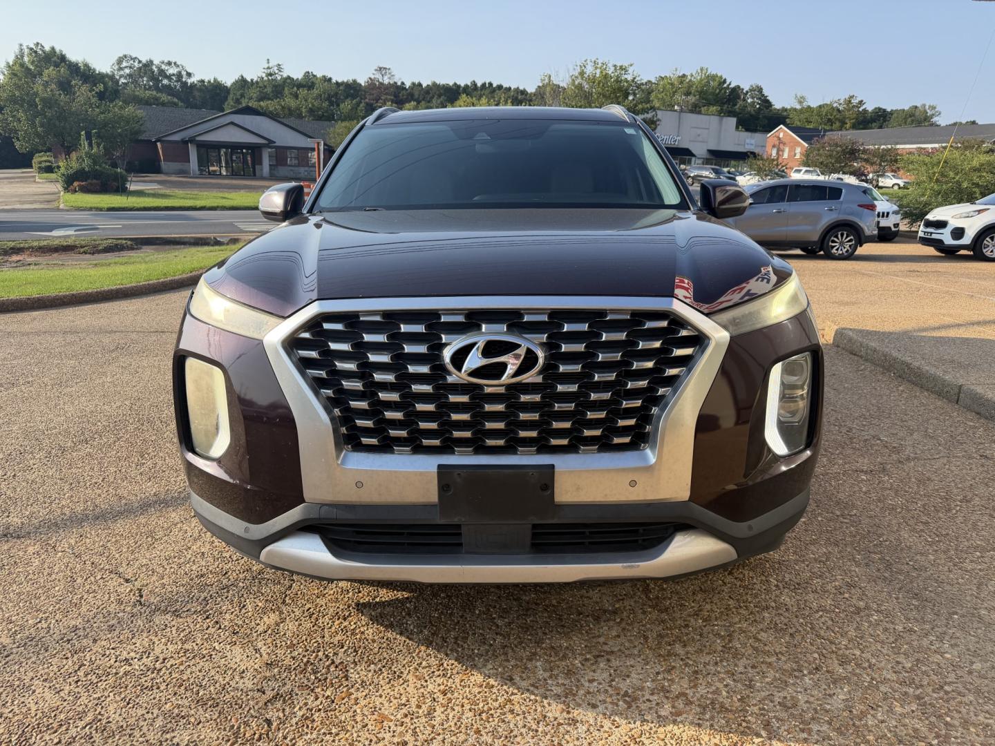 2020 BURGANDY HYUNDAI PALISADE SEL (KM8R44HE9LU) , located at 922 W. Beacon St., Philadelphia, MS, 39350, (601) 650-3675, 32.770447, -89.127151- Photo#1