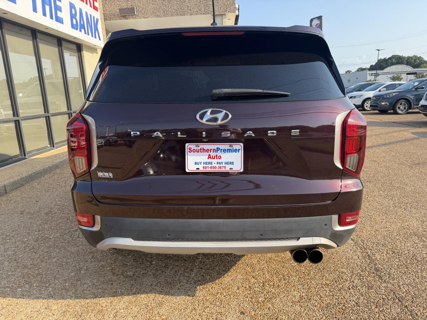 2020 BURGANDY HYUNDAI PALISADE SEL (KM8R44HE9LU) , located at 922 W. Beacon St., Philadelphia, MS, 39350, (601) 650-3675, 32.770447, -89.127151- Photo#4