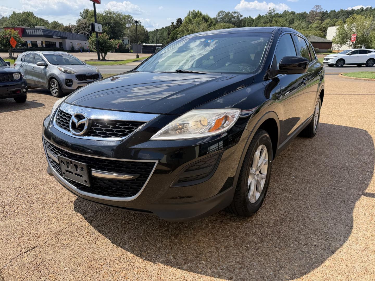 2012 BLACK MAZDA CX-9 TOURING (JM3TB2CA3C0) , located at 922 W. Beacon St., Philadelphia, MS, 39350, (601) 650-3675, 32.770447, -89.127151- Photo#2